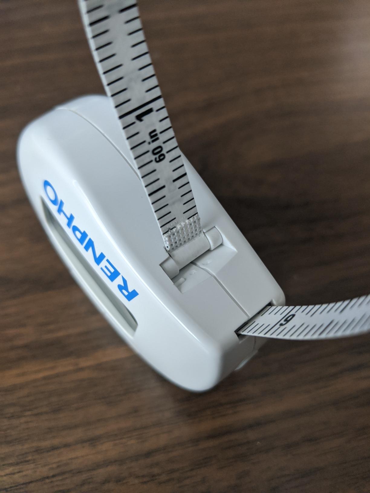 RENPHO Smart Body Measuring Tape, Bluetooth App, 60in, for Weight Loss customer photo 1