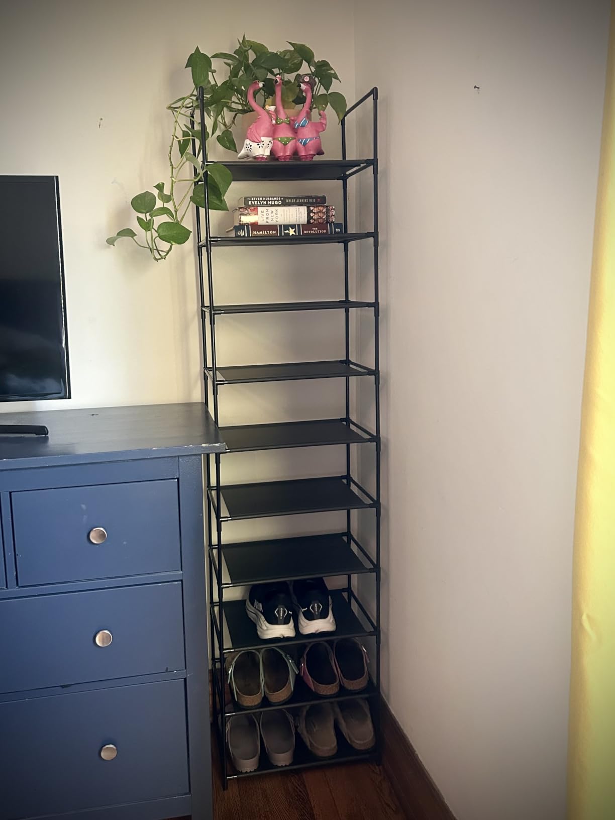 FIDUCIAL HOME 10 Tiers Shoe Rack Organizer 20 Pairs Tall Shoe Shelf customer photo 1