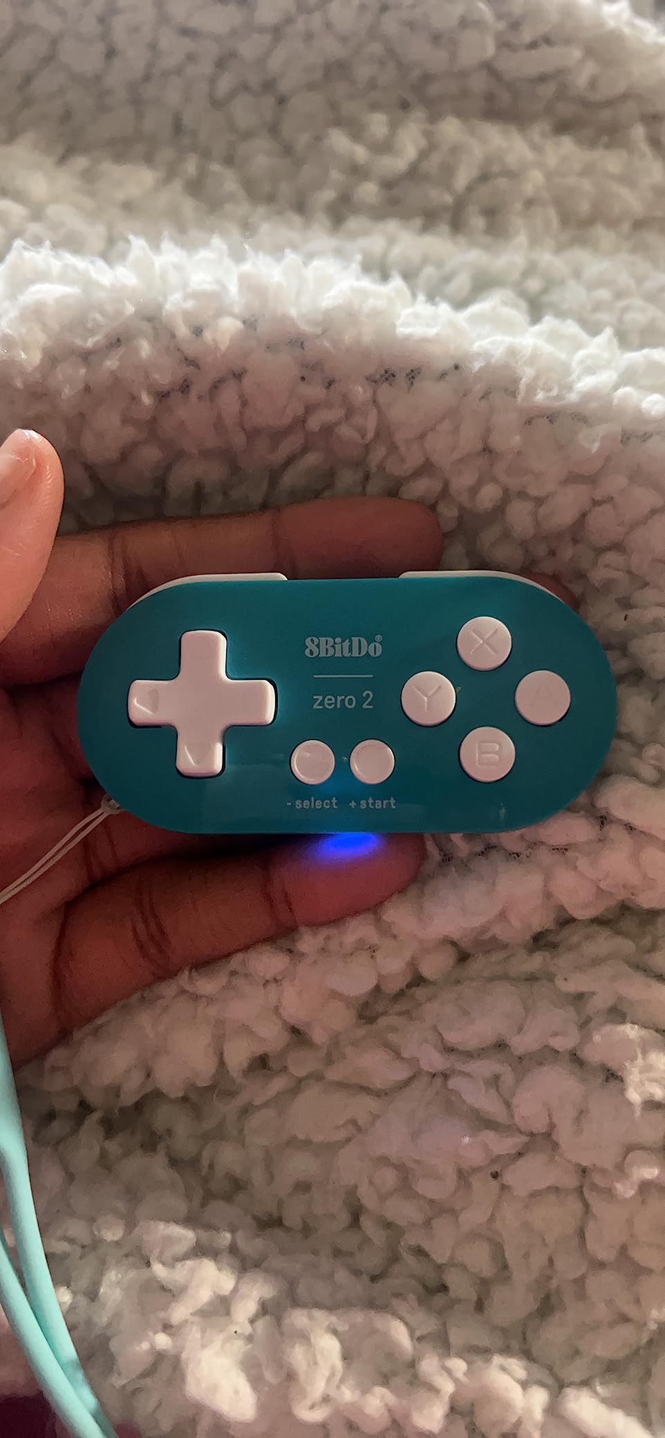 Nargos 8Bitdo Zero 2 Bluetooth Key Chain Sized Mini Controller for Nintendo Switch 1/2, Windows and Android (Yellow Edition) customer photo 2