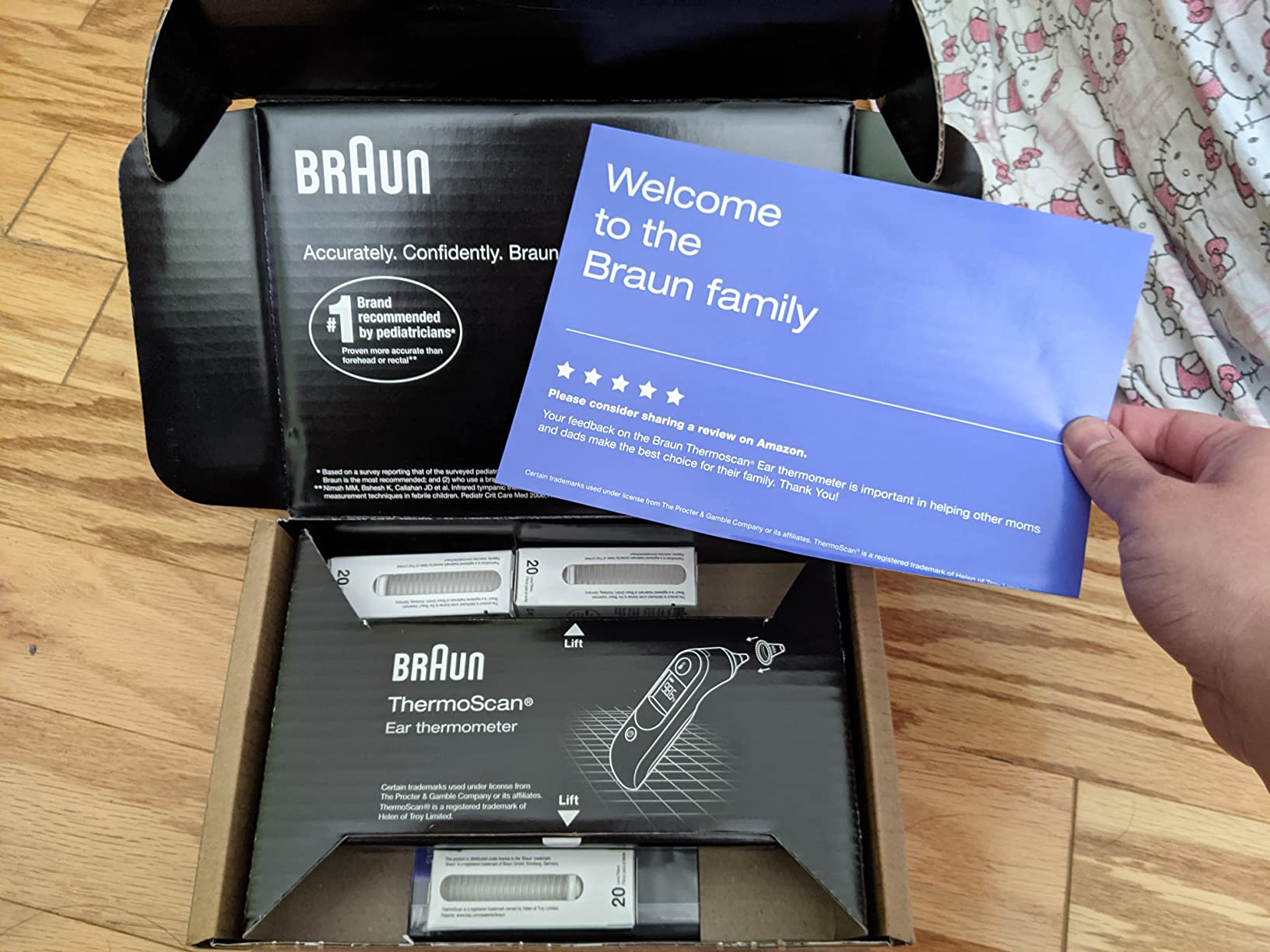 Braun ThermoScan 6 Ear Thermometer for Baby and Infant | Color-Coded Digital Display, ExacTemp Stability Indicator, No. 1 Brand Recommended by Pediatricians, IRT6515 customer photo 2