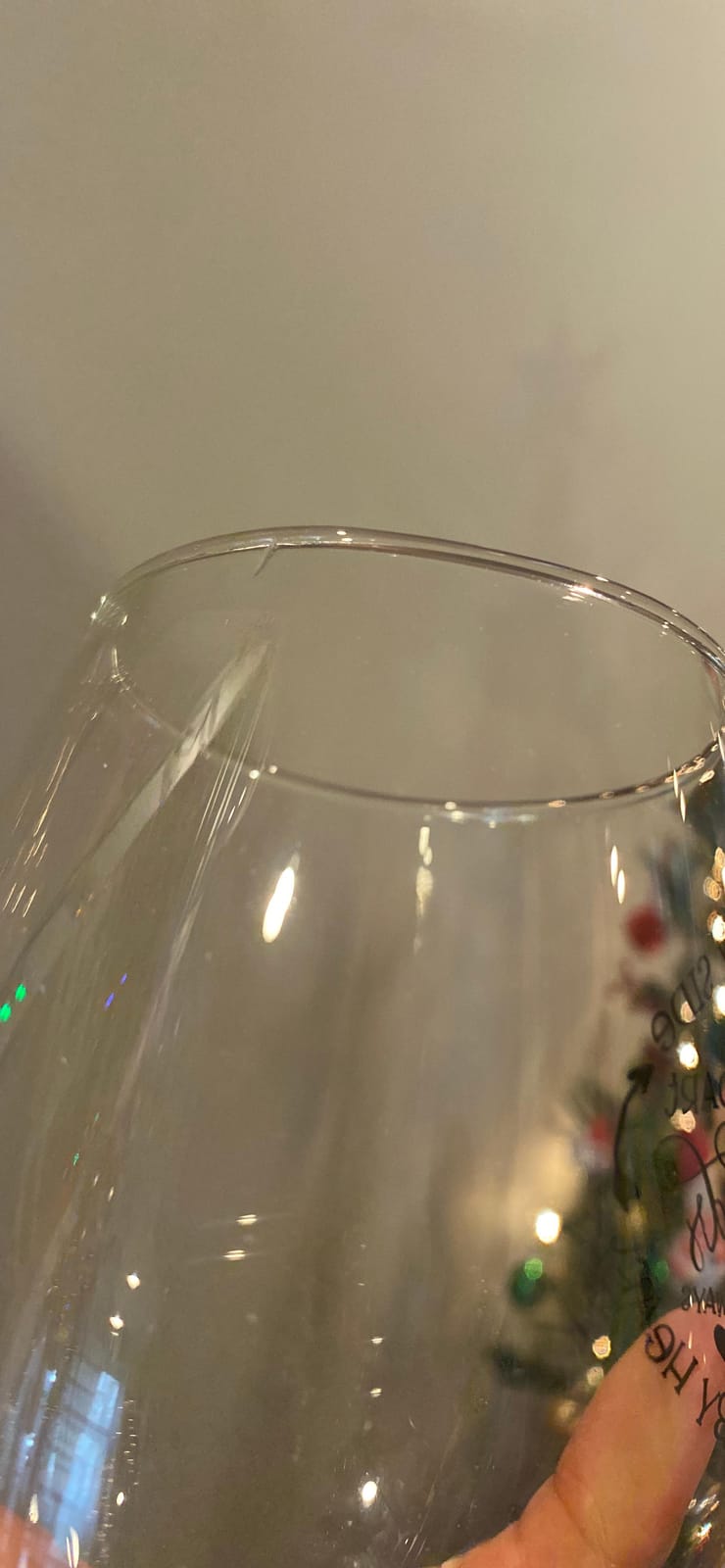 Side By Side Or Miles Apart Best Friend Wine Glass - 15 Oz, Scratch-Resistant Wine Glass - Birthday Gifts for Her, Stocking Stuffer, or Long Distance Friendship Gifts for Women - Printed in the USA customer photo 2