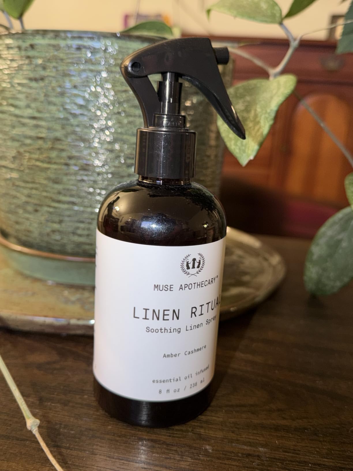Muse Apothecary Pillow Ritual - Aromatic, Calming and Relaxing Pillow Mist, Linen and Fabric Spray - Infused with Natural Aromatherapy Essential Oils - 4 oz, Fleur du Lavender customer photo 1