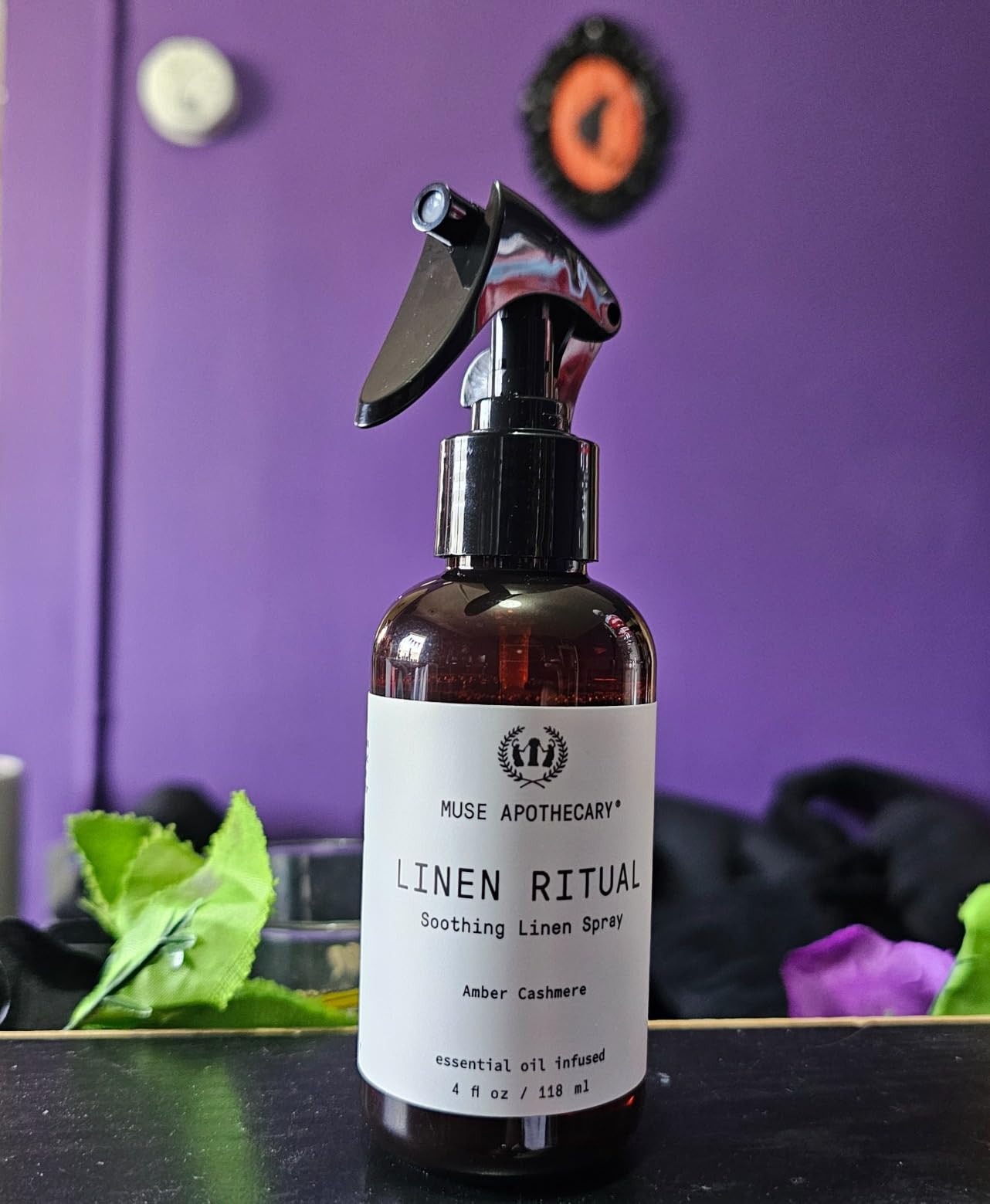 Muse Apothecary Pillow Ritual - Aromatic, Calming and Relaxing Pillow Mist, Linen and Fabric Spray - Infused with Natural Aromatherapy Essential Oils - 4 oz, Fleur du Lavender customer photo 2