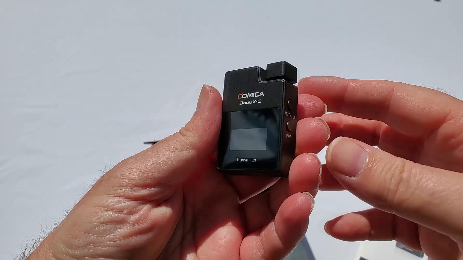 COMICA BoomX-D2 Wireless Lavalier Microphone for Camera iPhone & Android customer photo 1