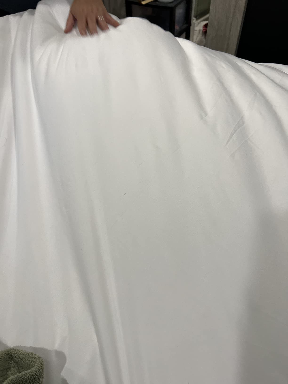 Rest Line - 100% Cotton Waterproof Zippered Mattress Encasement - Queen customer photo 2