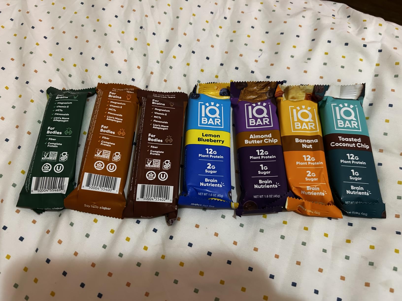 IQBAR Clean Protein Bars, Low Sugar Keto, Sampler Variety Pack 7-Count customer photo 1