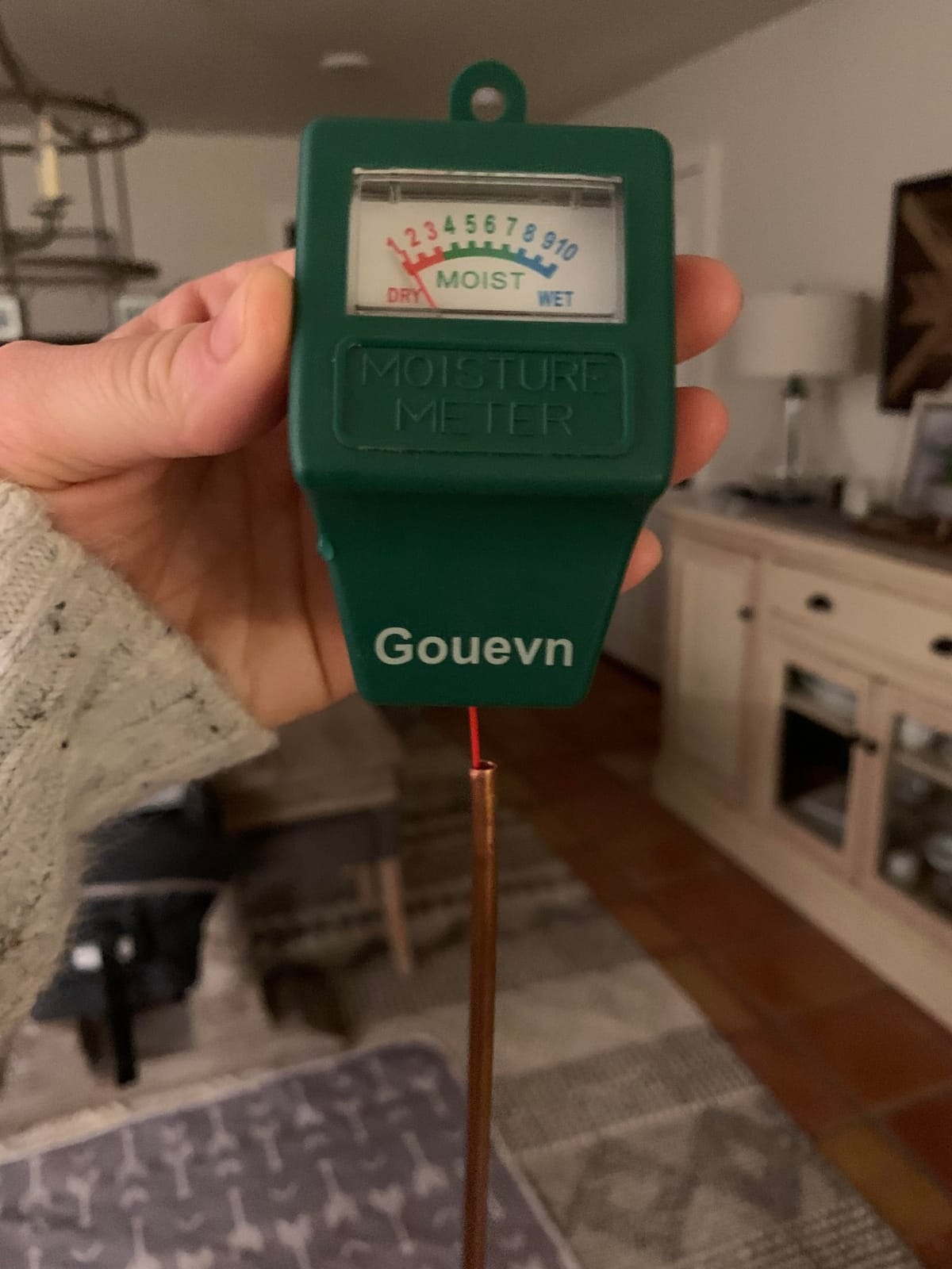 Gouevn 2pack Soil Moisture Meter, Hygrometer Soil Plant Water Meter, Plant Moisture Meter Indoor & Outdoor for Potted Plants, Lawns, Succulent (No Batteries Required) customer photo 1
