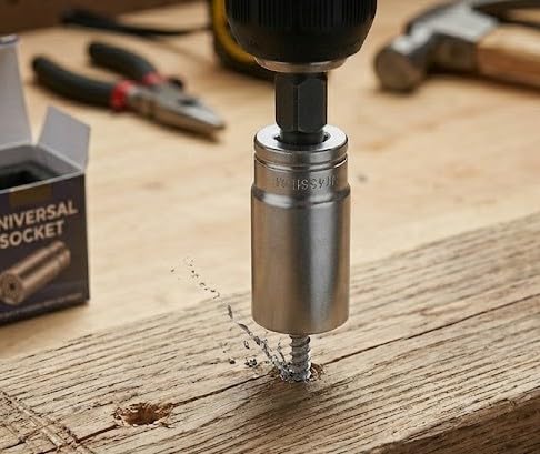 Stocking Stuffers for Men Super Universal Socket Tools Gifts for Men | Grip Set Power Drill Adapter Cool Stuff Gadgets Present Ideas Gift for Dad Husband Him Adults Mens Gifts Christmas for Women customer photo 2