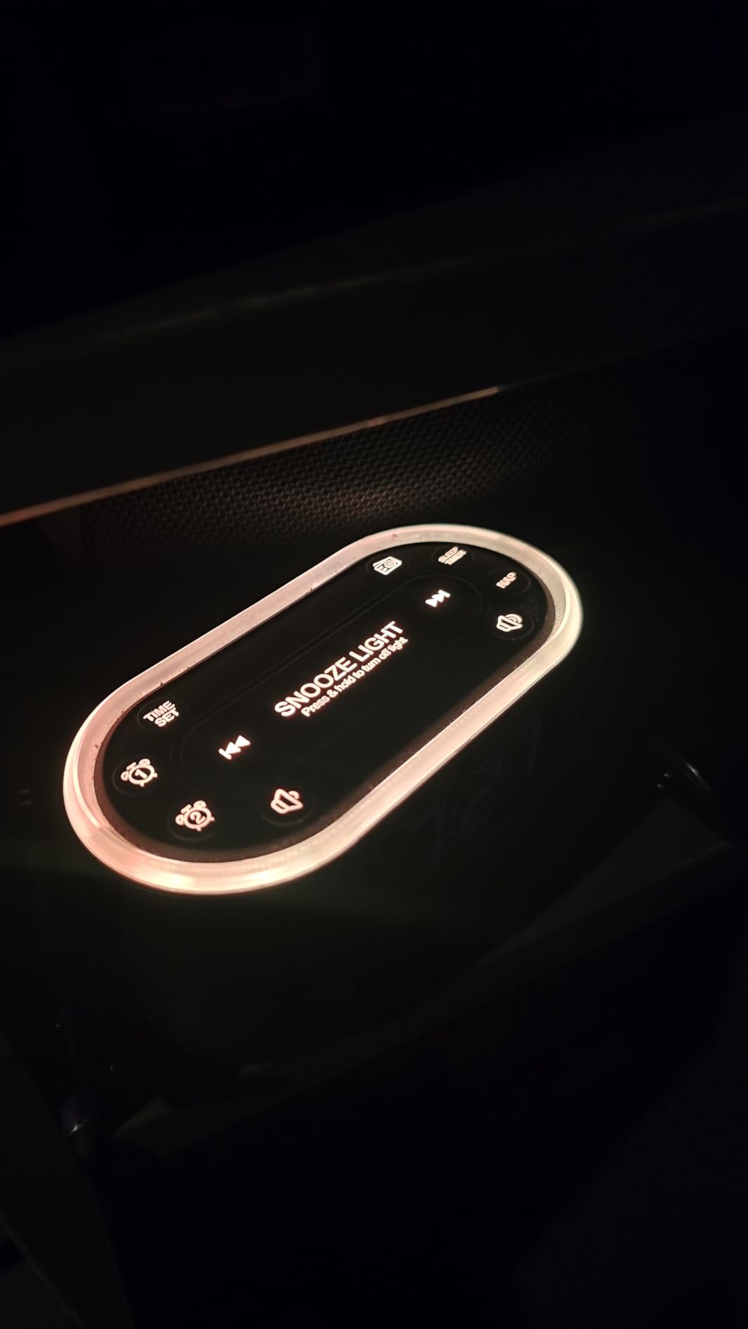 HOUSBAY Digital Alarm Clock Radio for Bedrooms with Night Light | Phone-Free Wake-Up with Dual Alarm, FM Radio for Favorite Stations, Small Radio Clock for Bedside, Battery Backup customer photo 1