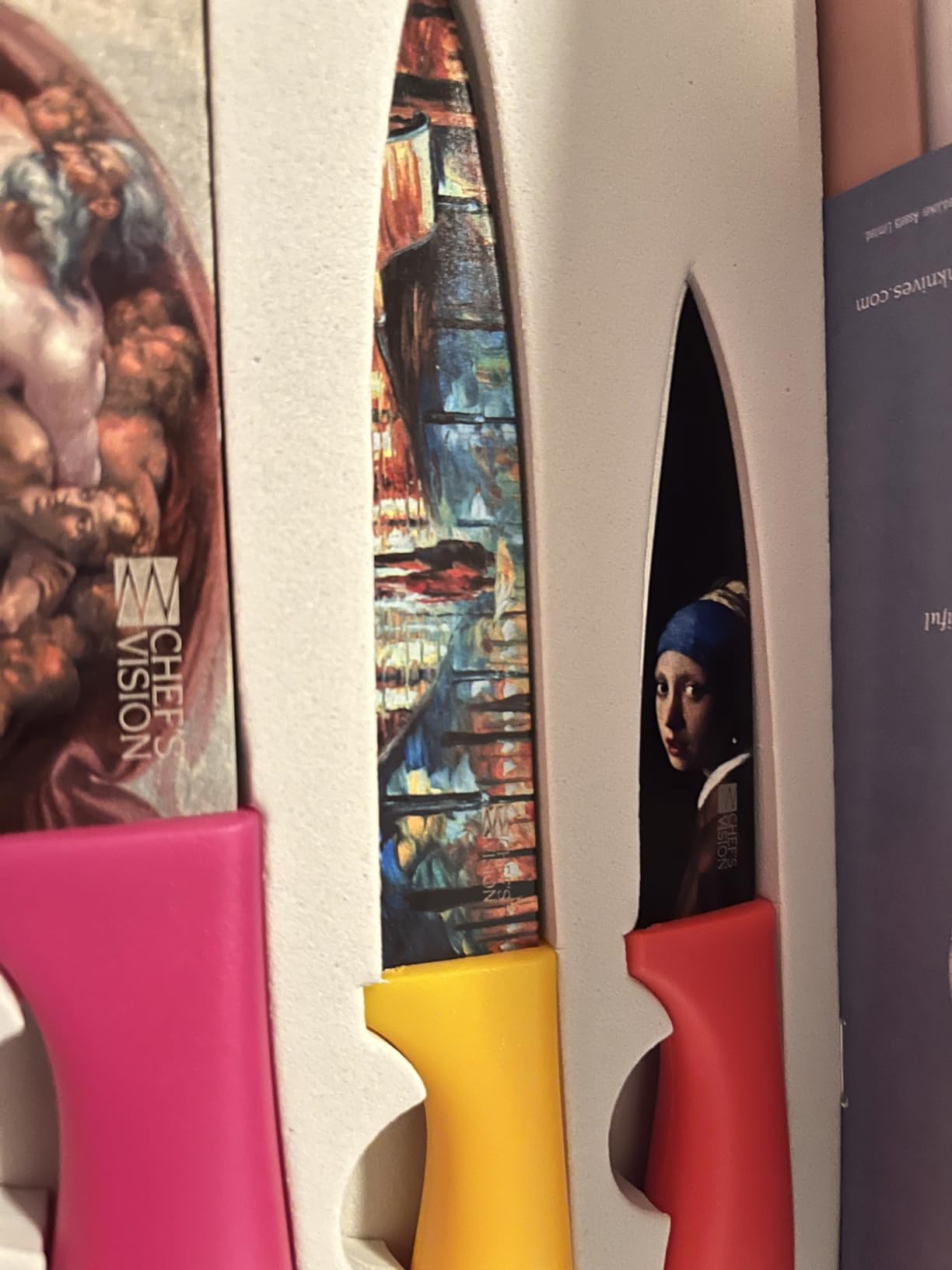 CHEF'S VISION Masterpiece Knife Set, 6-Piece Stainless Steel Kitchen Knives customer photo 1