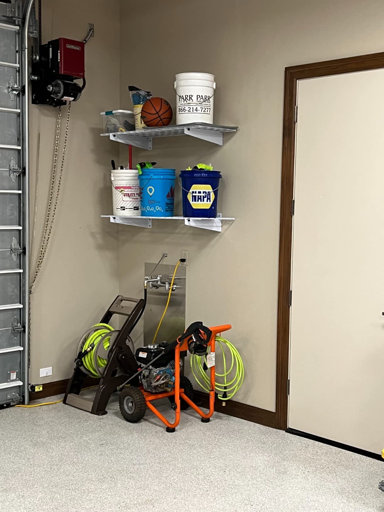 Wallmaster 15x45 Garage Wall Mount Shelves Heavy Duty Storage Shelves customer photo 2