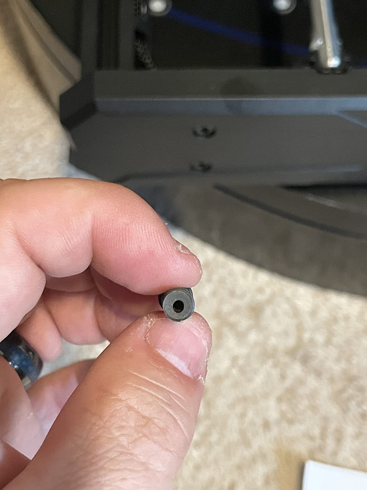 M6 High Temperature High Flow Hardened Steel Nozzle 0.4mm Compatible with 1.75mm 3D Printer Volcano Hotend Heat Block Sidewinder X1 X2 AC Vyper Kobra Max Print PEI PEEK Carbon Fiber (0.4mm) customer photo 2