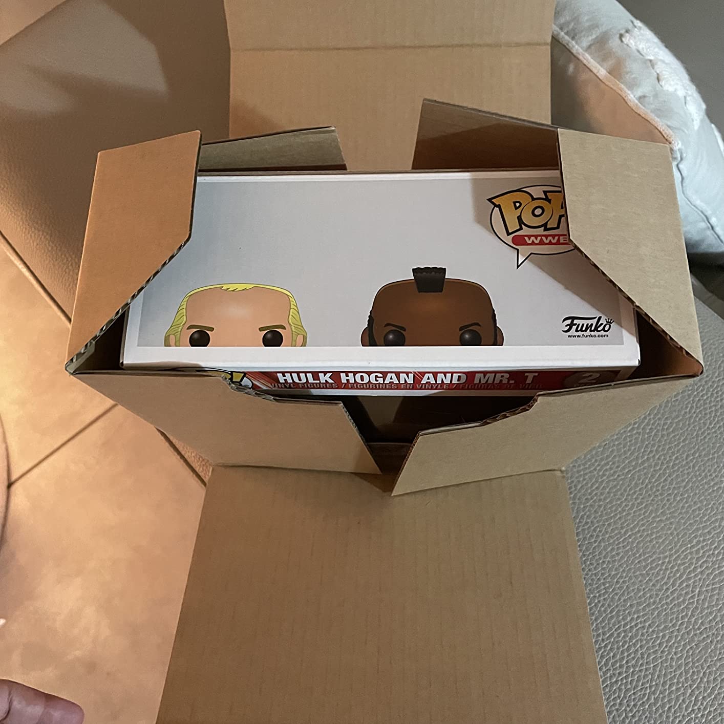 Funko Pop! WWE - Hulk Hogan & Mr. T, Hulkamania 2 Pack, Amazon Exclusive (51720) customer photo 2