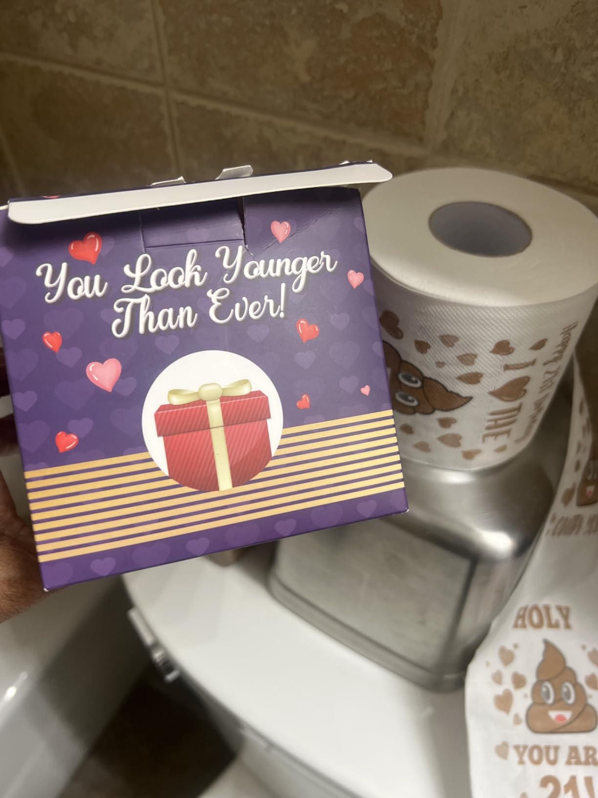 30th Birthday Gifts for Women, Men, Her, Him - Happy Prank Toilet Paper - 30th Birthday Decorations, Party Supplies Favors - 30 Years Old Funny Gag Gift Ideas, Novelty Bday Present for Friends, Family customer photo 1