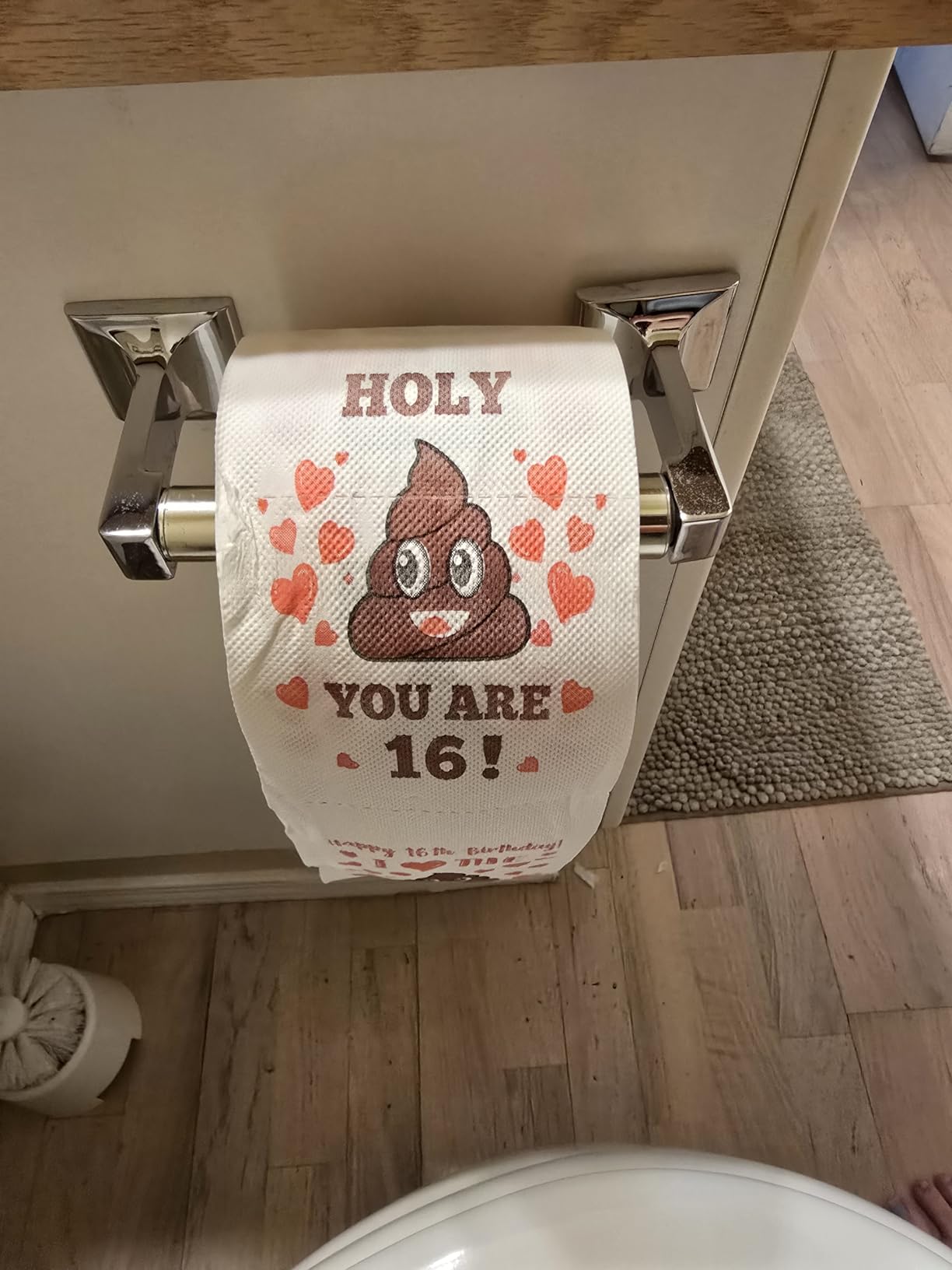 30th Birthday Gifts for Women, Men, Her, Him - Happy Prank Toilet Paper - 30th Birthday Decorations, Party Supplies Favors - 30 Years Old Funny Gag Gift Ideas, Novelty Bday Present for Friends, Family customer photo 2
