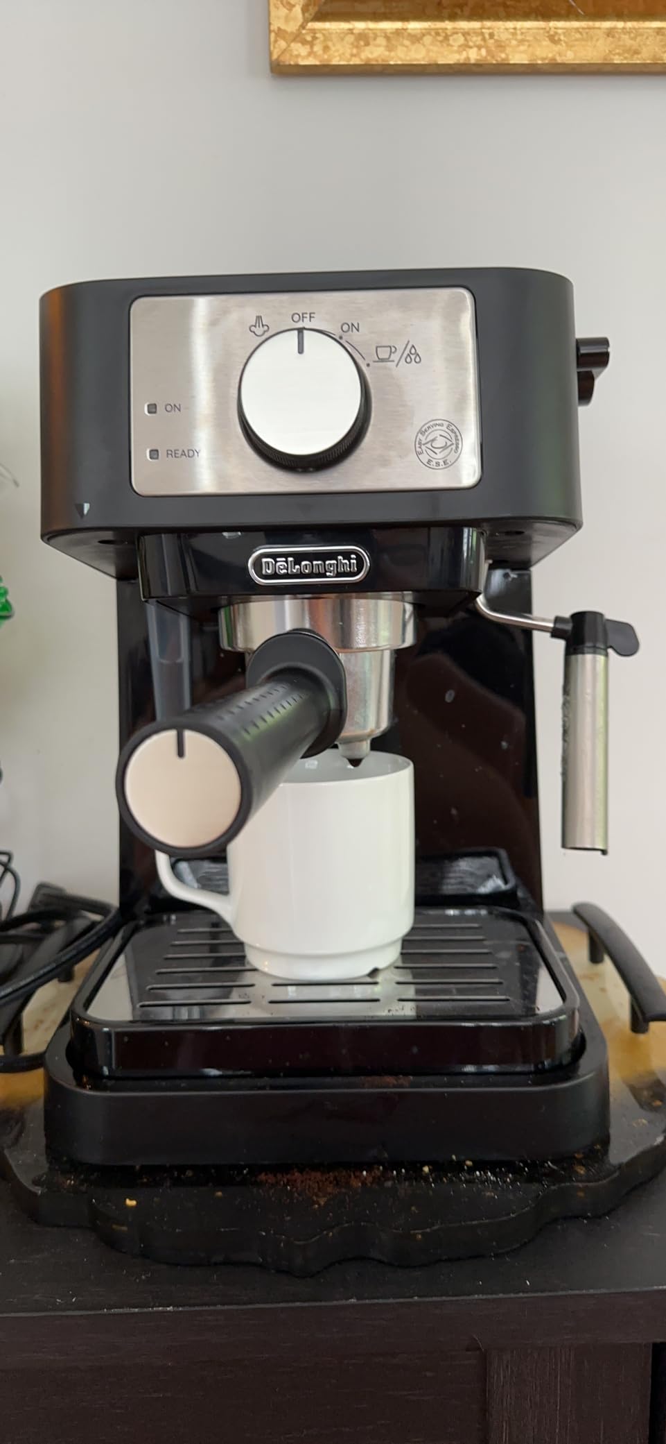 De'Longhi Stilosa Compact Manual Espresso Machine, Manual Milk Frother customer photo 1
