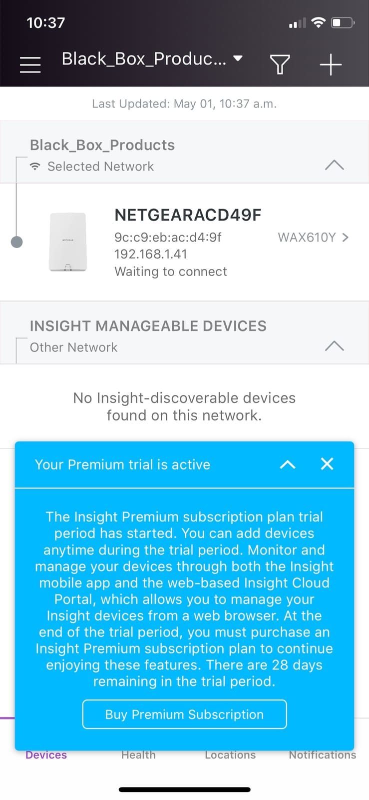 NETGEAR WiFi 6 Wireless Outdoor Access Point (WAX610Y) customer photo 2