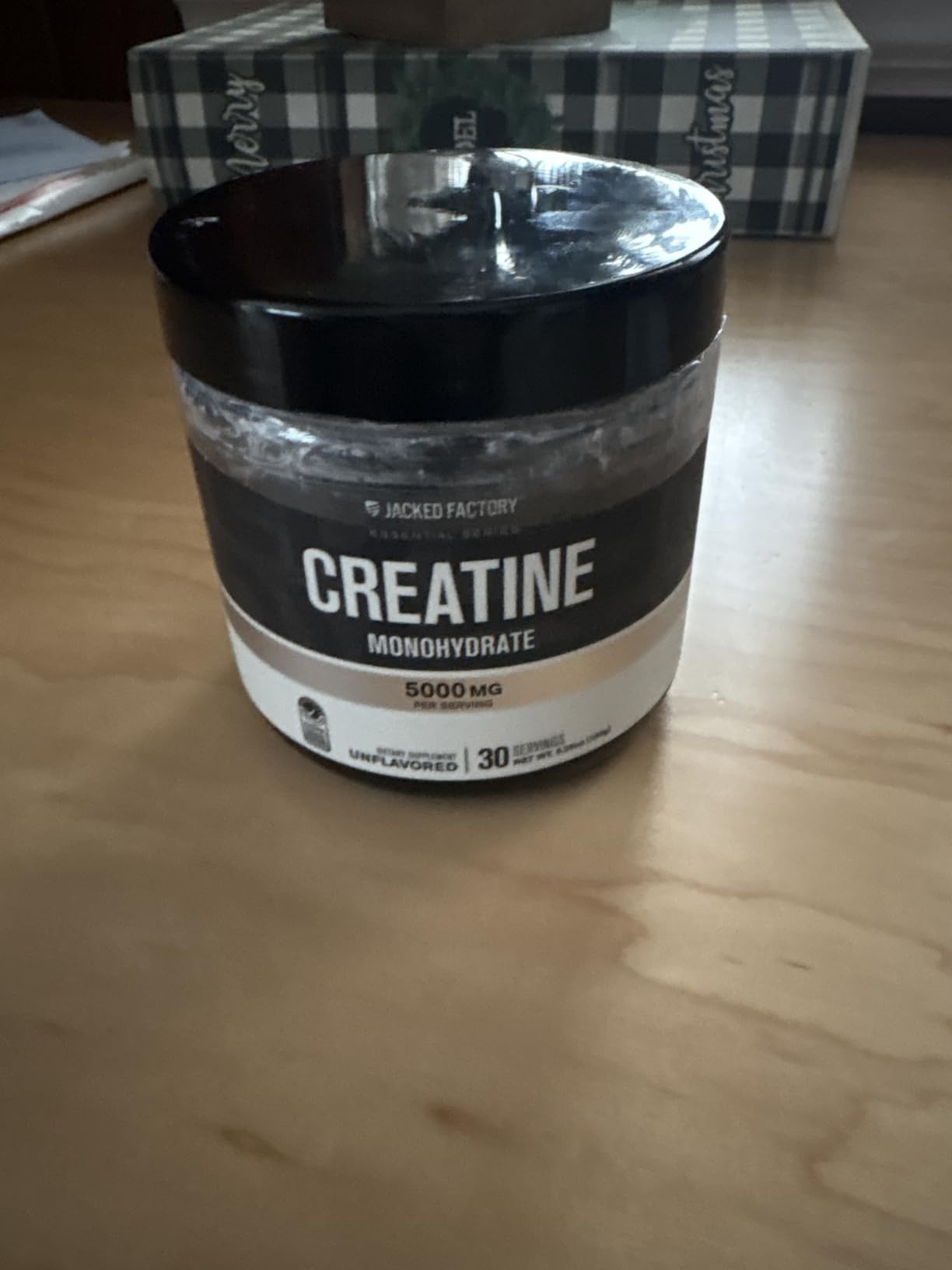 Jacked Factory Creatine Monohydrate Powder 425g - 5g Daily Micronized Creatine Monohydrate for Men and Women, Vegan-Friendly, Third-Party Tested - 85 Servings, Unflavored customer photo 2