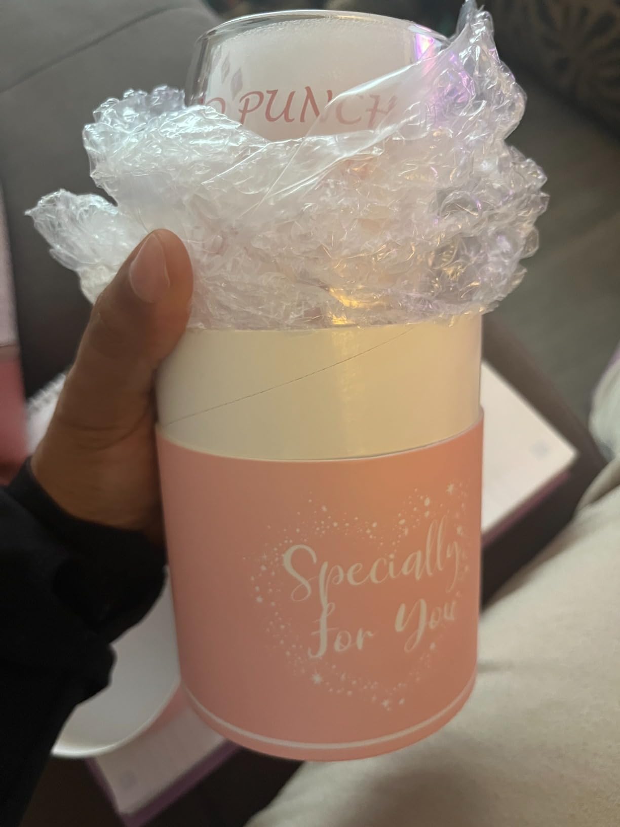 Yalucky Cat Mama Wine Glass Mothers Day Gifts for Wife from Husband Daughter Son-Wife, Mom Gifts -Funny Birthday Gift for Any New Pregnant Mom to be Cat Lover Funny Cats Gift(Cats Mama) customer photo 2
