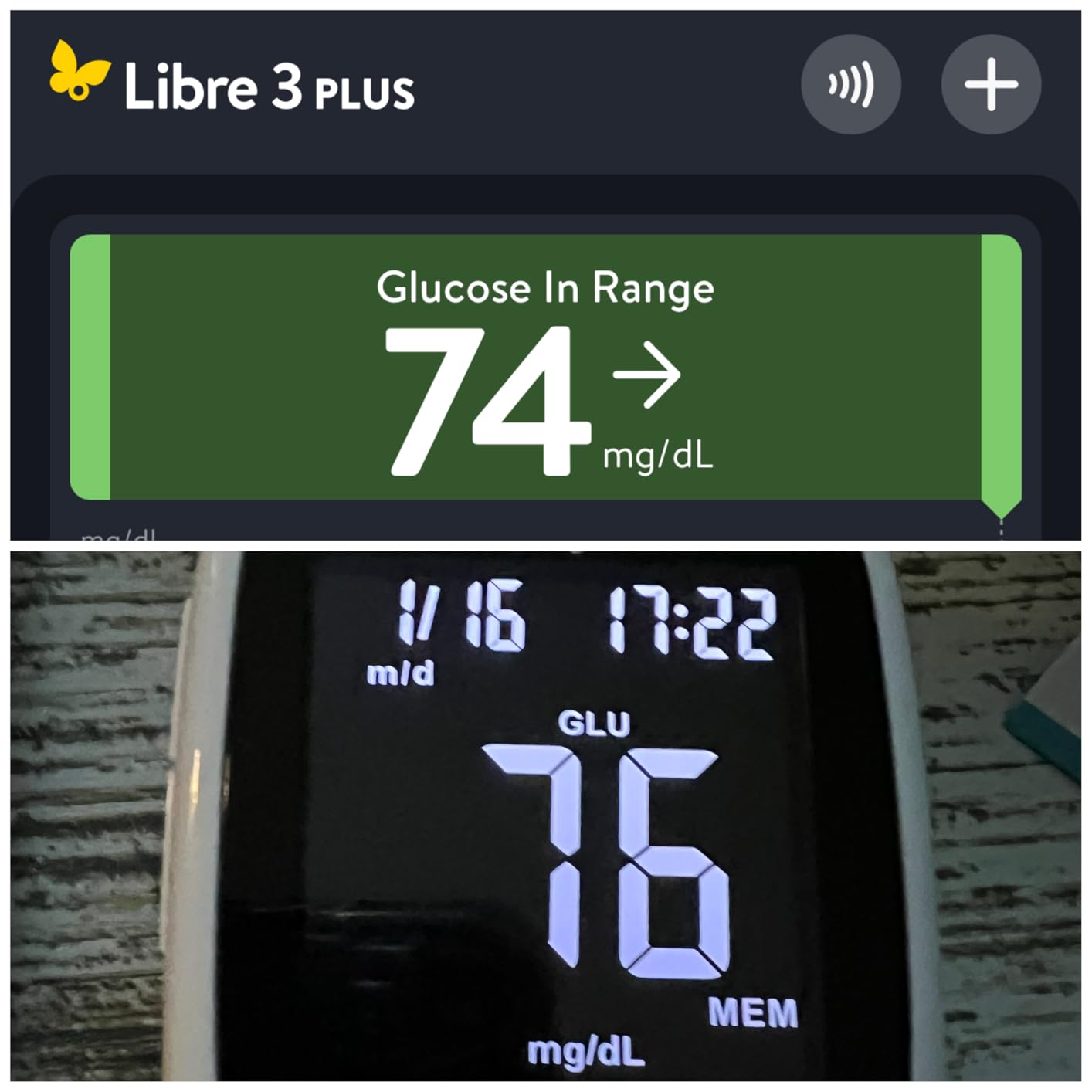 KETO-MOJO GK+ Glucose & Ketone Meter, Keto Diabetes Fasting | Bluetooth sync, Free MyMojoHealth app, 10 glucose + 10 ketone strips, Lancing device, Lancets, Control solutions, Travel case customer photo 2