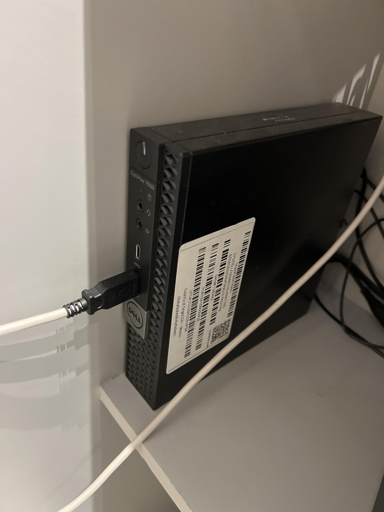 Dell OptiPlex 7050 Micro Computer, Intel Quad Core i5-6500T up to 3.1GHz, 16G DDR4, 256G SSD, Windows 11 Pro 64 Bit (Renewed) customer photo 1