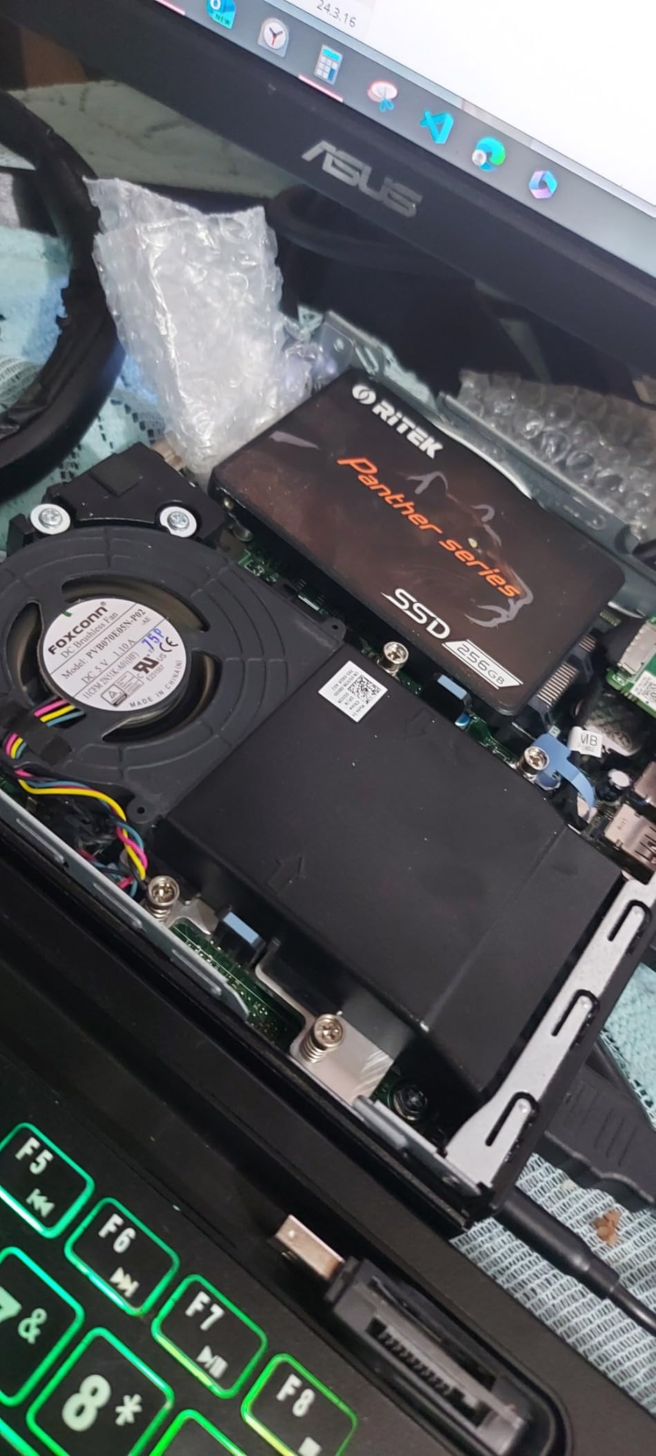 Dell OptiPlex 7050 Micro Computer, Intel Quad Core i5-6500T up to 3.1GHz, 16G DDR4, 256G SSD, Windows 11 Pro 64 Bit (Renewed) customer photo 2
