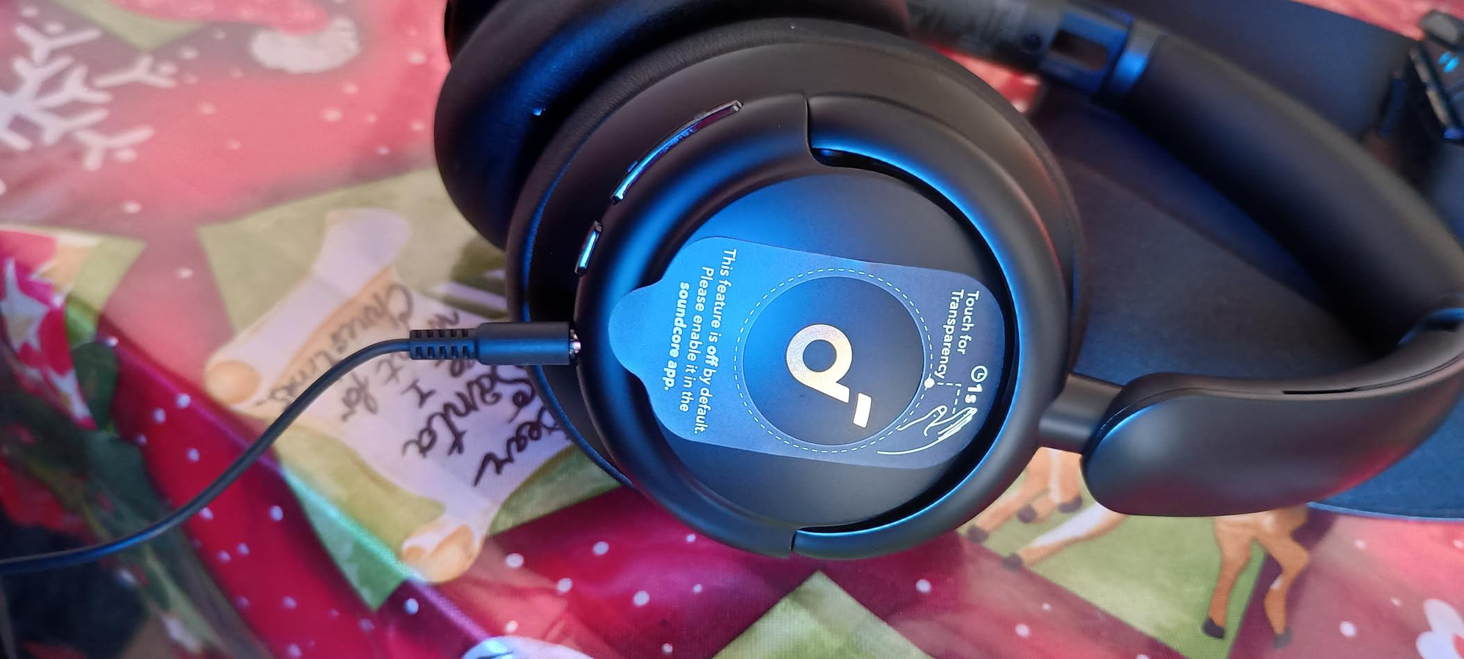 Soundcore by Anker Q30 Hybrid Active Noise Cancelling Headphones, Black customer photo 1