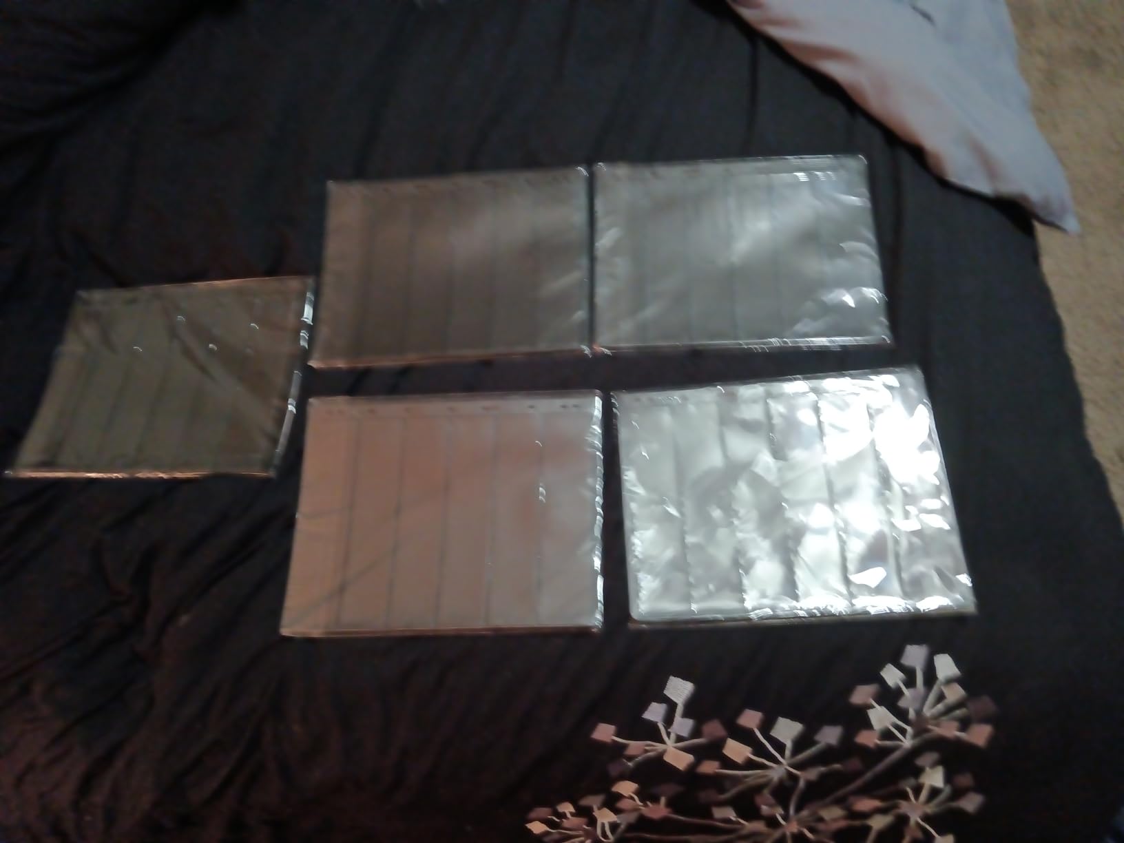 MUDOR Stamp Pages for Stamp Collection Album Binder Book, 10 Sheet 5 Rows customer photo 1