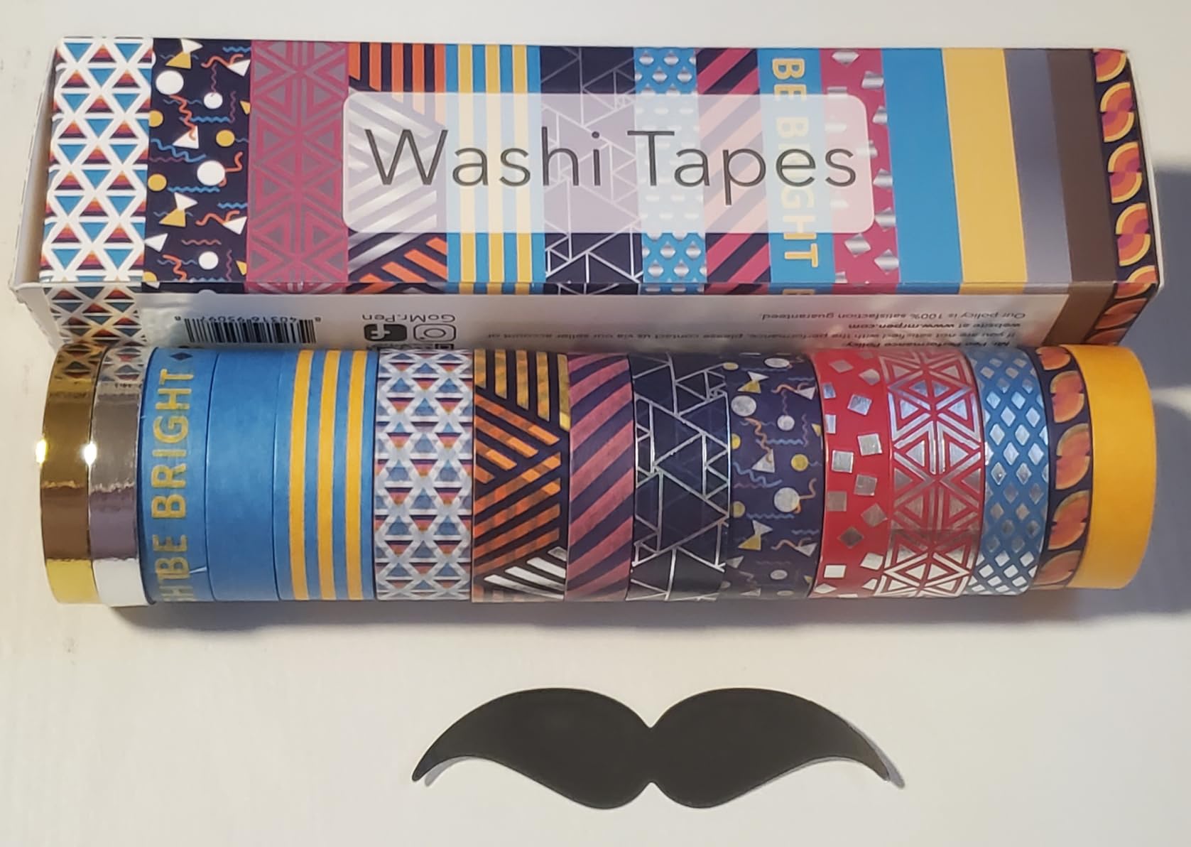 Mr. Pen- Washi Tape Set, 21 Rolls, Assorted Sizes, Floral customer photo 1