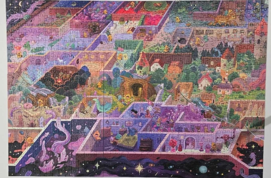 The Mystic Maze • 1000-Piece Puzzle by The Magic Puzzle Company • Series 1 customer photo 2