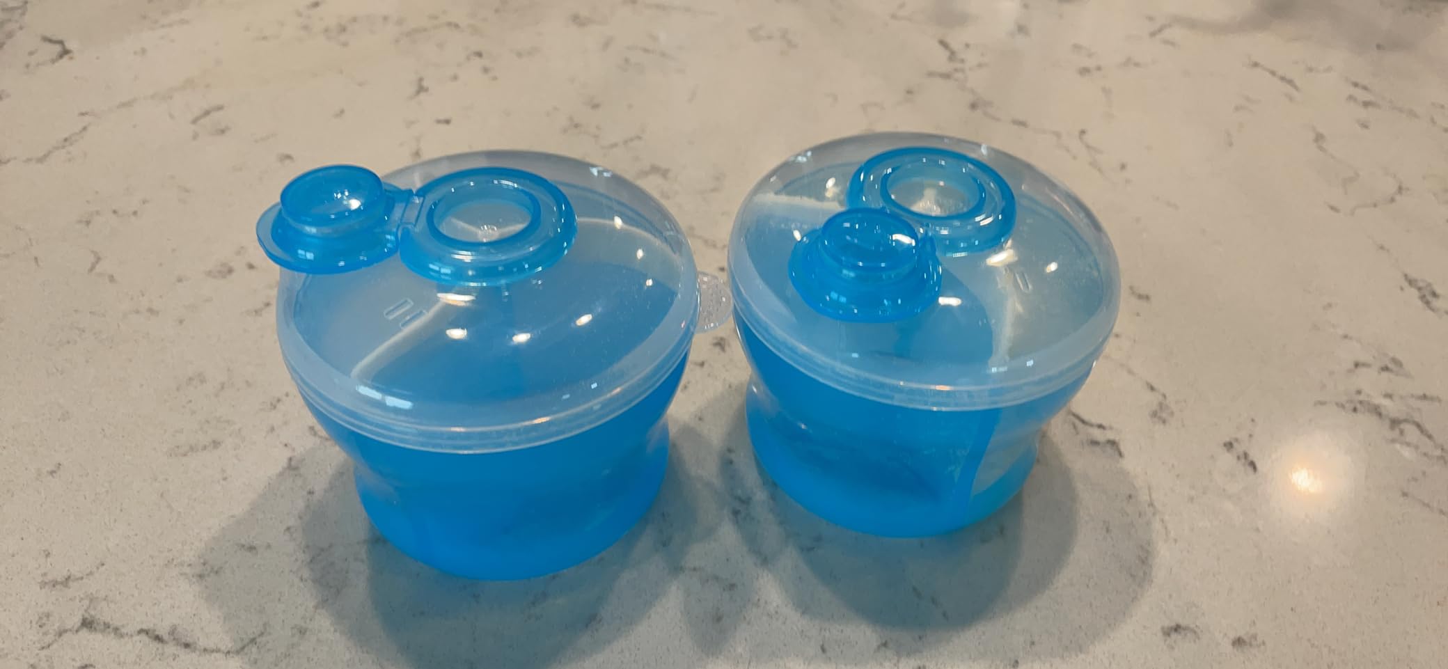 Munchkin® Formula Dispenser, BPA Free, 3 9oz Sections, Blue, 2 Pack customer photo 2
