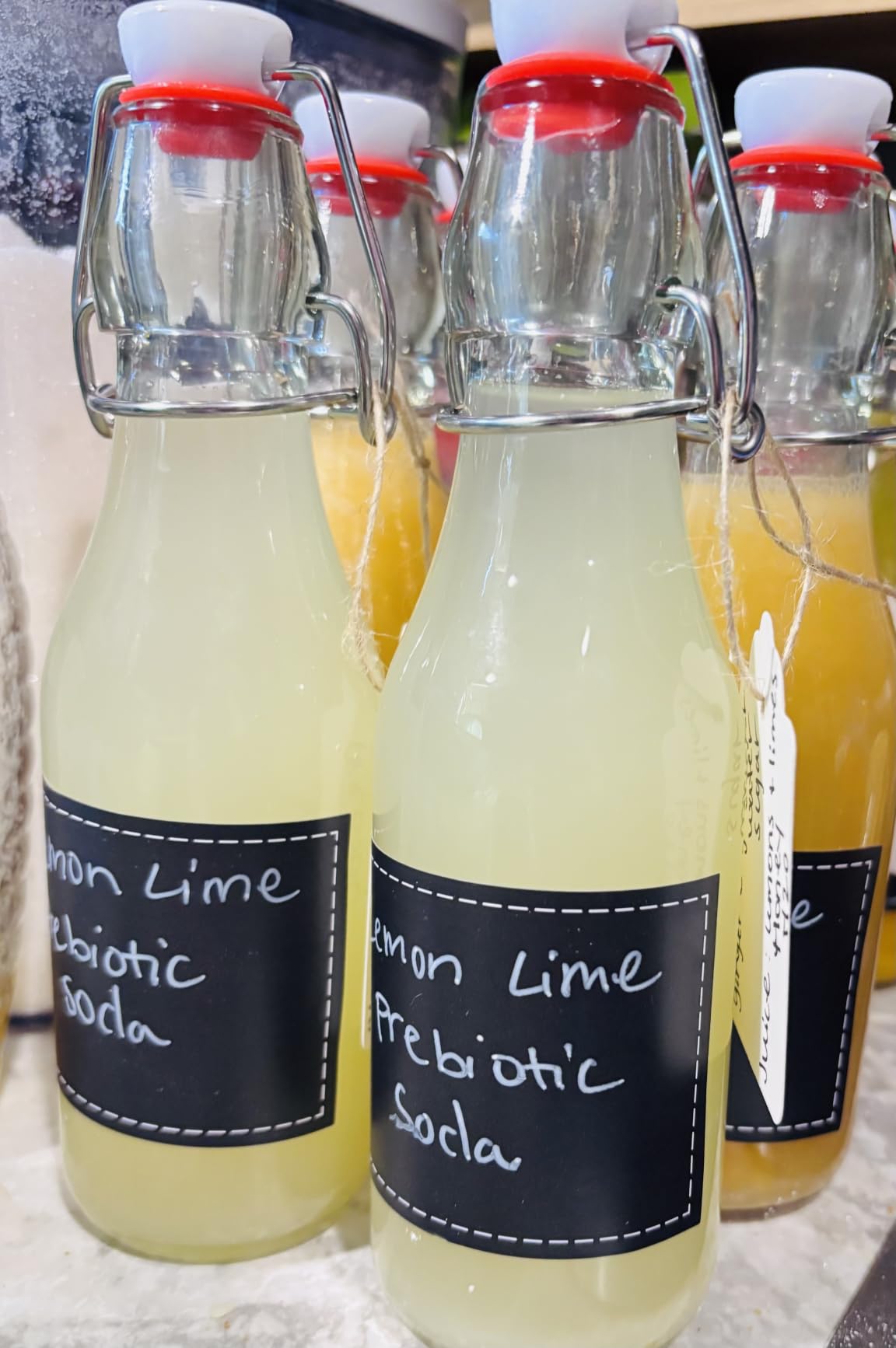 8 Pack 8.5oz Swing Top Glass Bottles, Flip Top Brewing Fermentation Bottles customer photo 2