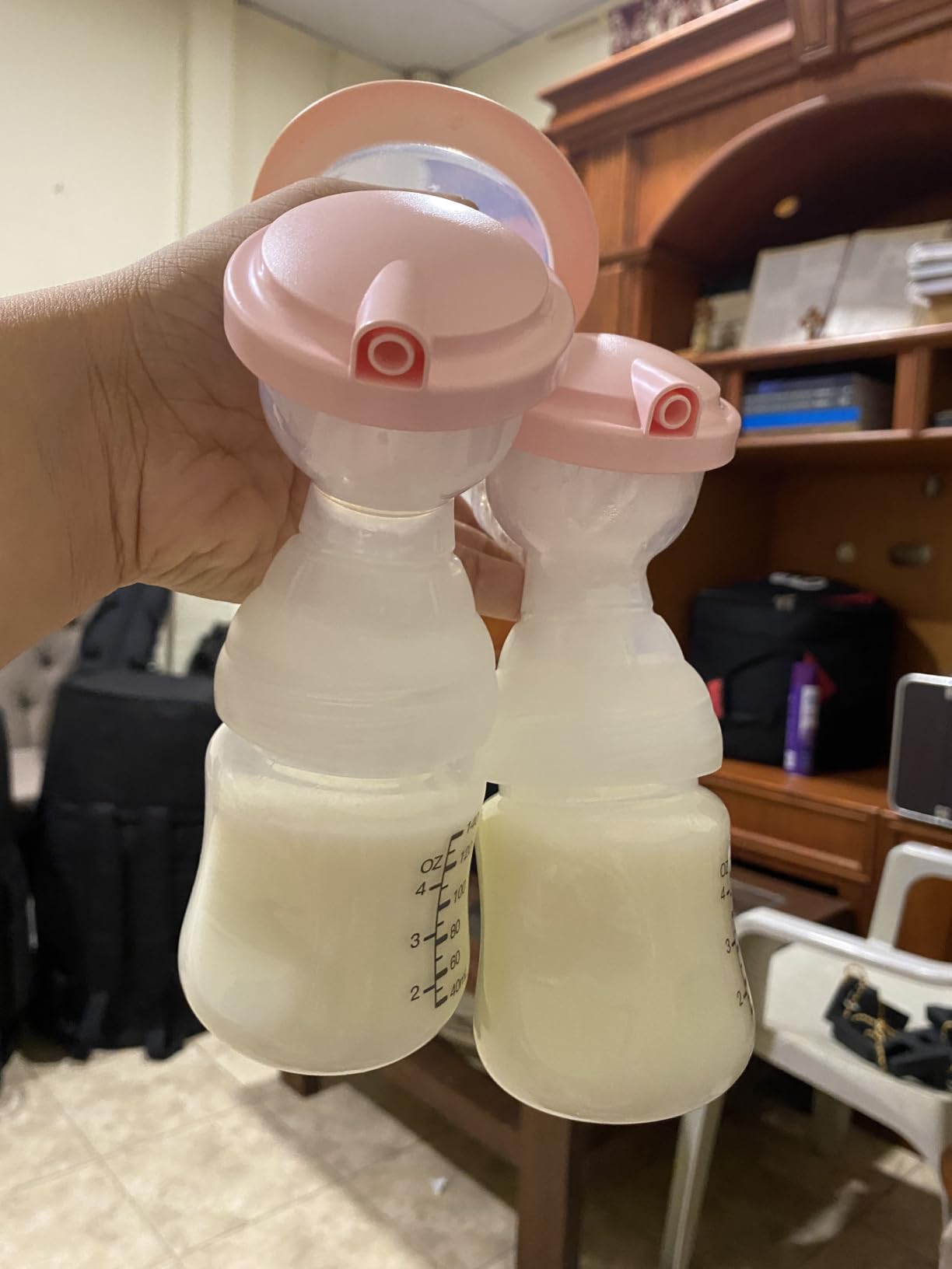 NCVI Electric Breast Pump 8782, Portable Hospital-Grade Double Pump customer photo 2