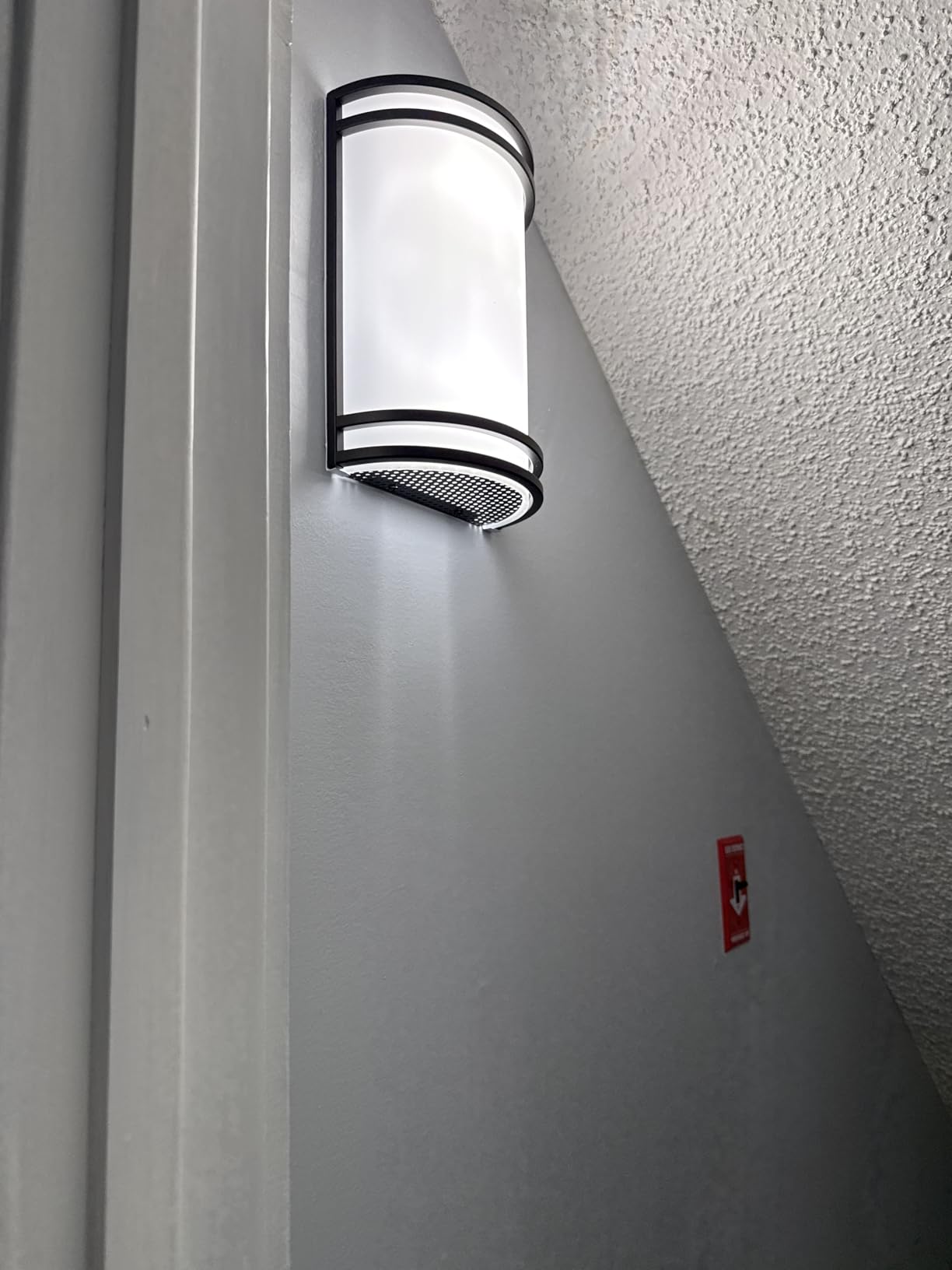ASD Indoor LED Wall Sconce Lights, Brushed Nickel 3000/4000/5000K ETL customer photo 2
