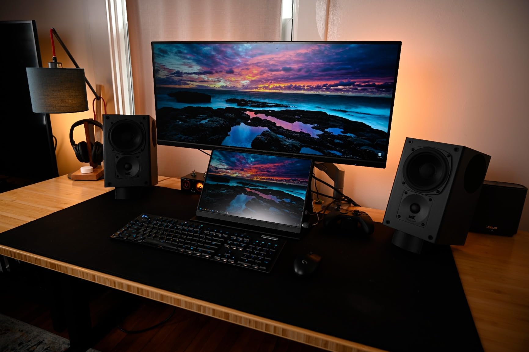 XL Mouse Pad - Big Desk Mouse Pad Extra Large for Gaming(60'' x 30'') - Super Thick Giant Mousepad for Full Desk with Rubber Base (Black, 4XL) customer photo 2