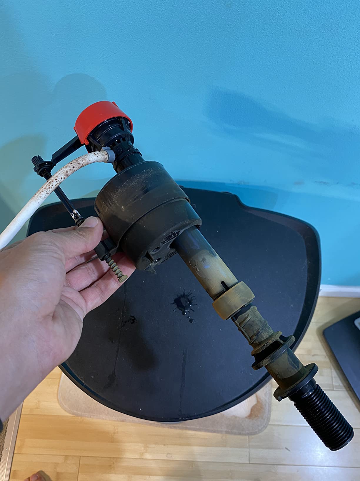 R&T Toilet Fill Valve A1320, Toilet Repair Kit Inside Tank, Universal Toilet Replacement Kit, Quiet and Fast Stop Toilet Leaks, Height Adjustable, Easy to Install No Plumber Required customer photo 1