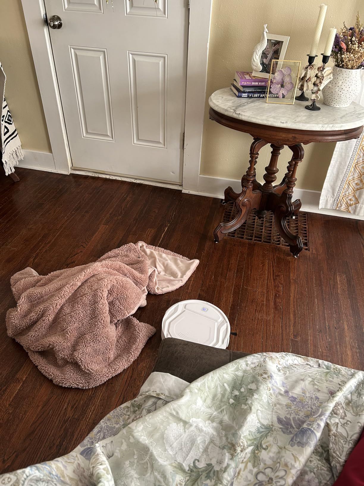 Lefant Robot Vacuum Cleaner, Strong Suction, 120 Mins Runtime, Slim, Low Noise, Automatic Self-Charging, Wi-Fi/App/Alexa Control, Ideal for Pet Hair Hard Floor and Daily Cleaning, M210 customer photo 1