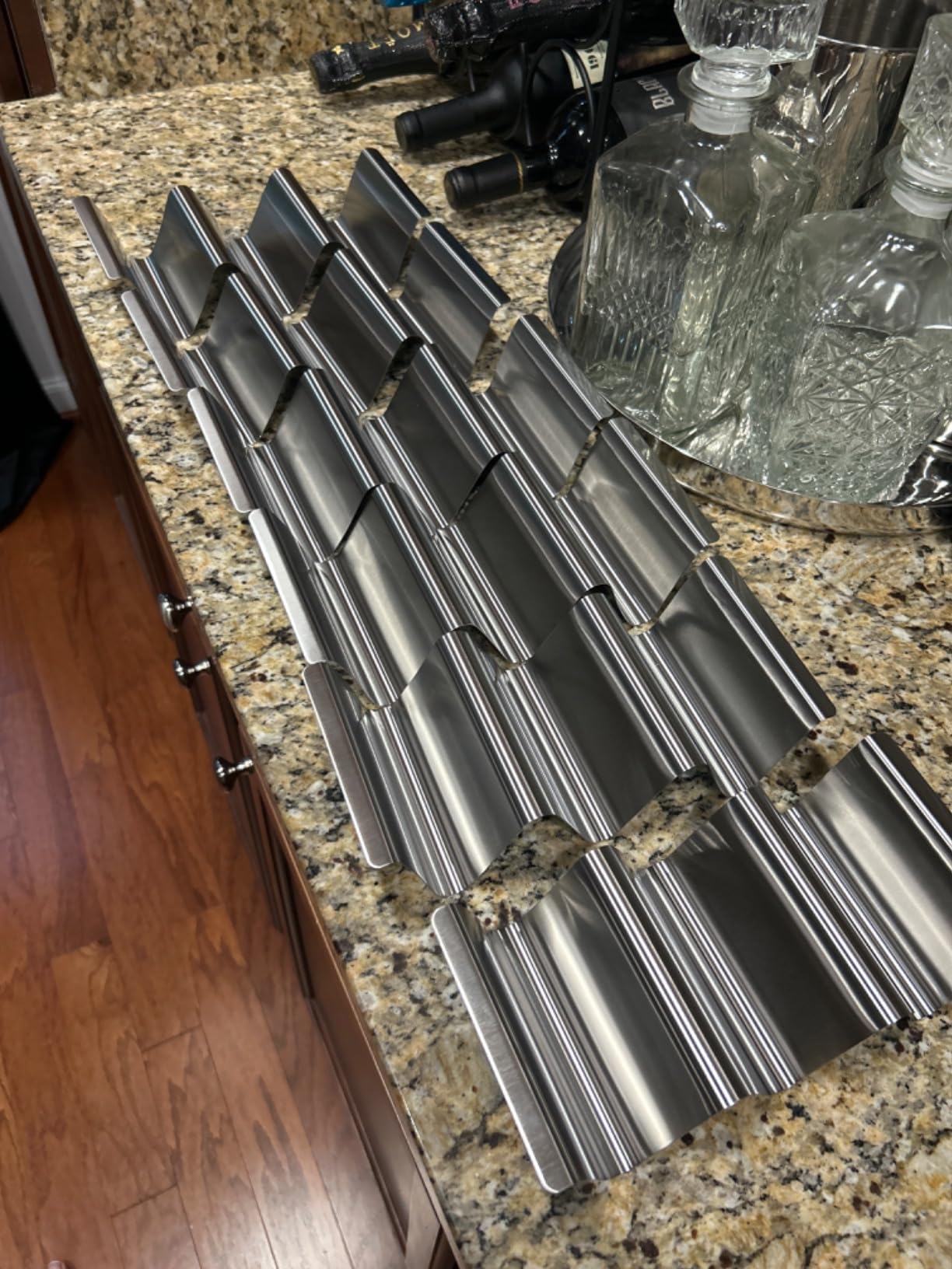RTT Stainless Steel Taco Holder Stand, Set of 6 - Stylish Rack Holds Up to 3 Tacos Each, Keeping Shells Upright - Oven, Grill and Dishwasher Safe customer photo 2