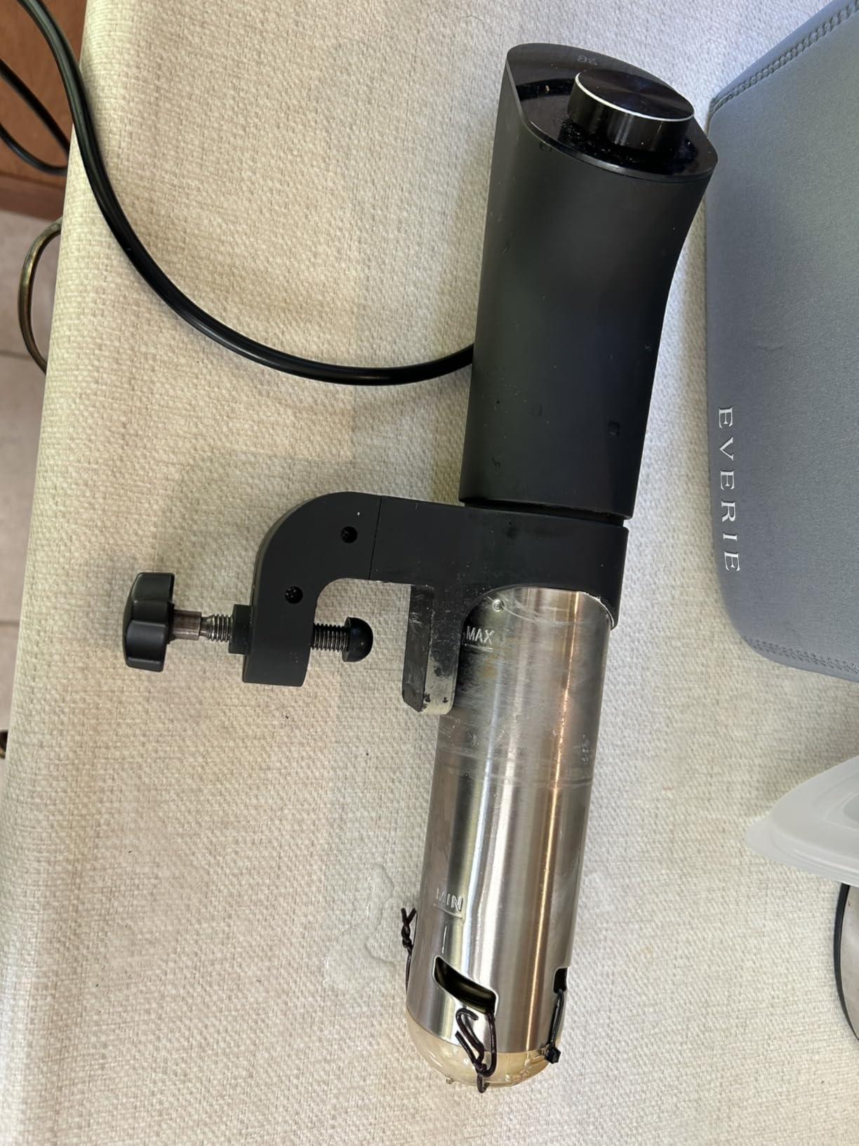 Greater Goods Sous Vide Cooker, 1100W, No App or WiFi Needed (Onyx Black) customer photo 2