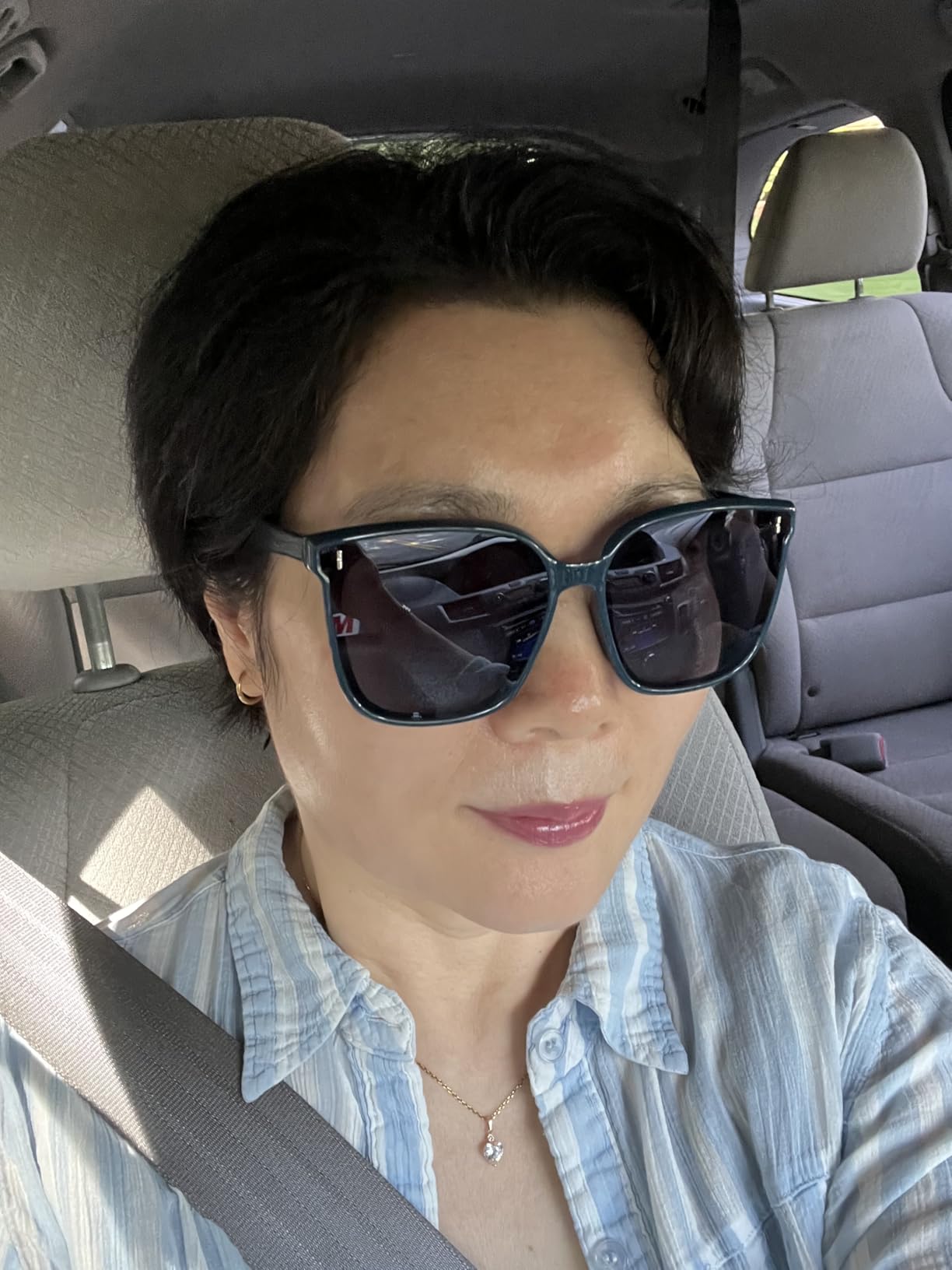 SOJOS Sunglasses for Women Men Vintage Style Shades UV400 Mirrored Lens customer photo 1