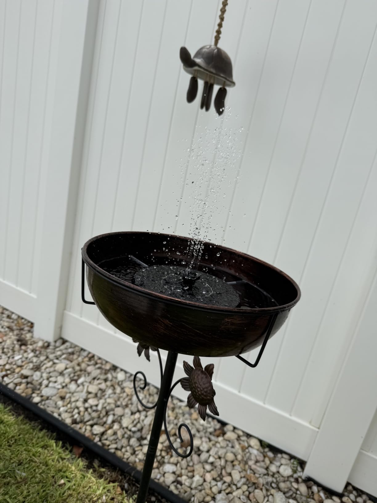 Solar Fountain Water Pump for Bird Bath, Floating Solar Powered Water Fountain Pump for Bird Bath, Garden, Pond, Pool, Outdoor (1.4W) customer photo 1