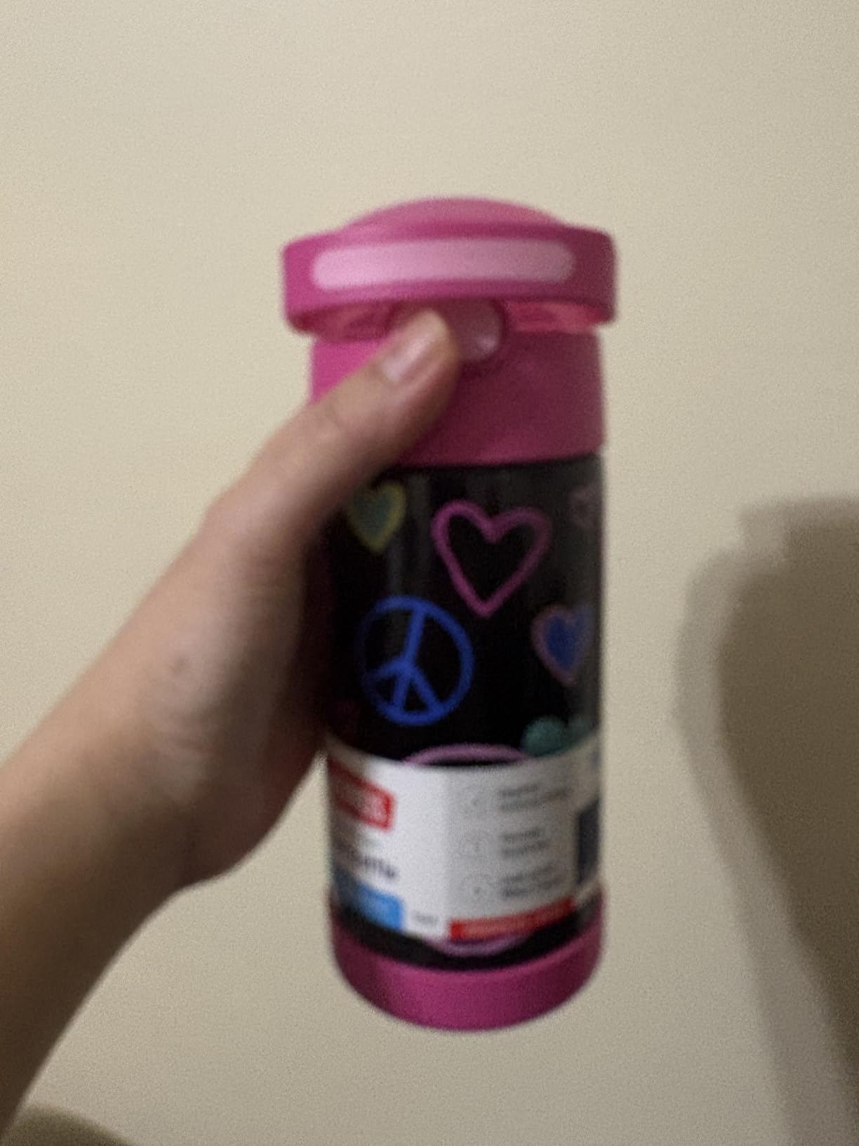 THERMOS FUNTAINER Water Bottle with Straw, 12oz, Blue/Green customer photo 1