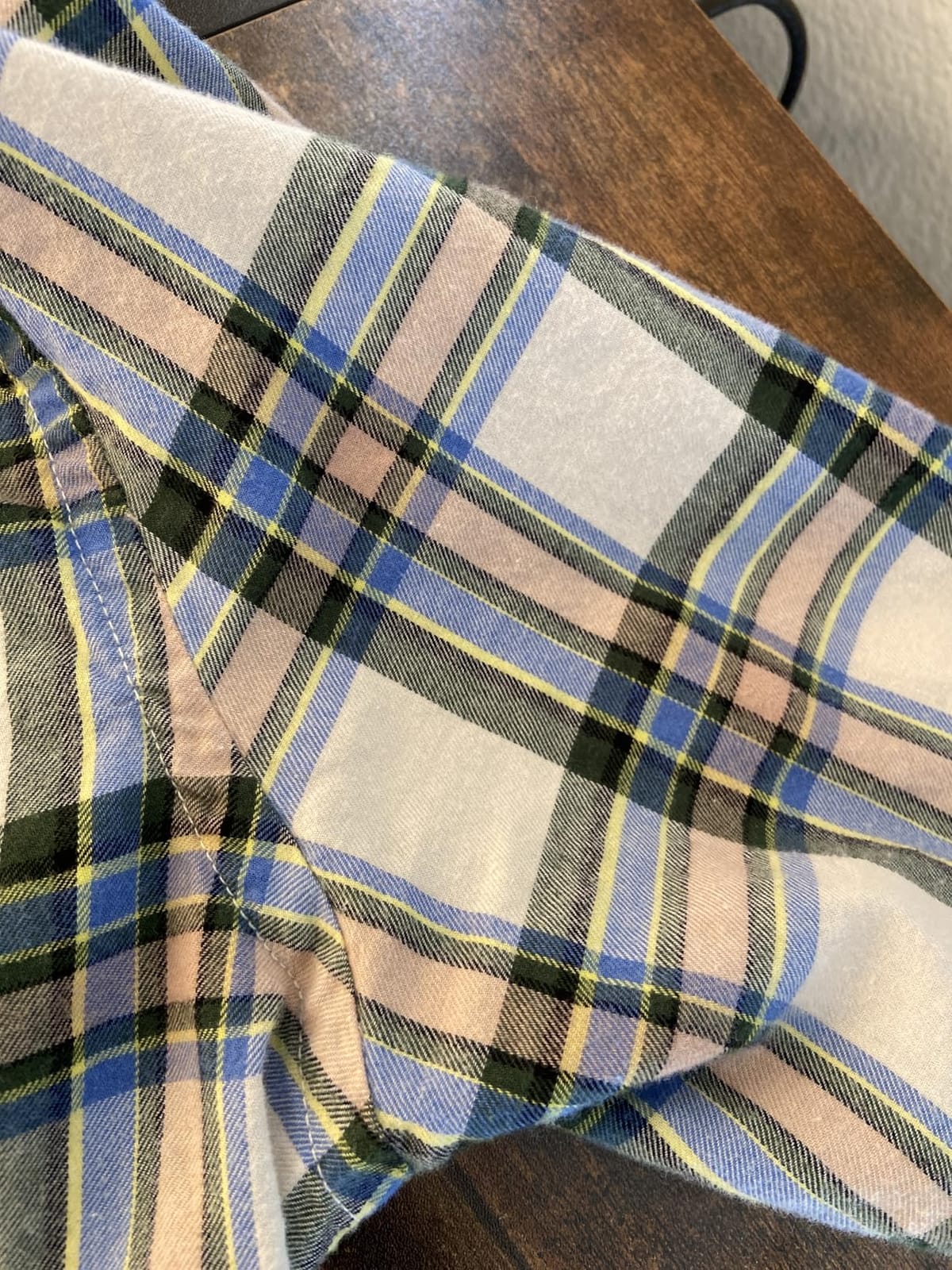 Amazon Essentials Women's Regular-Fit Long-Sleeve Lightweight Cotton Brushed Flannel Shirt customer photo 2