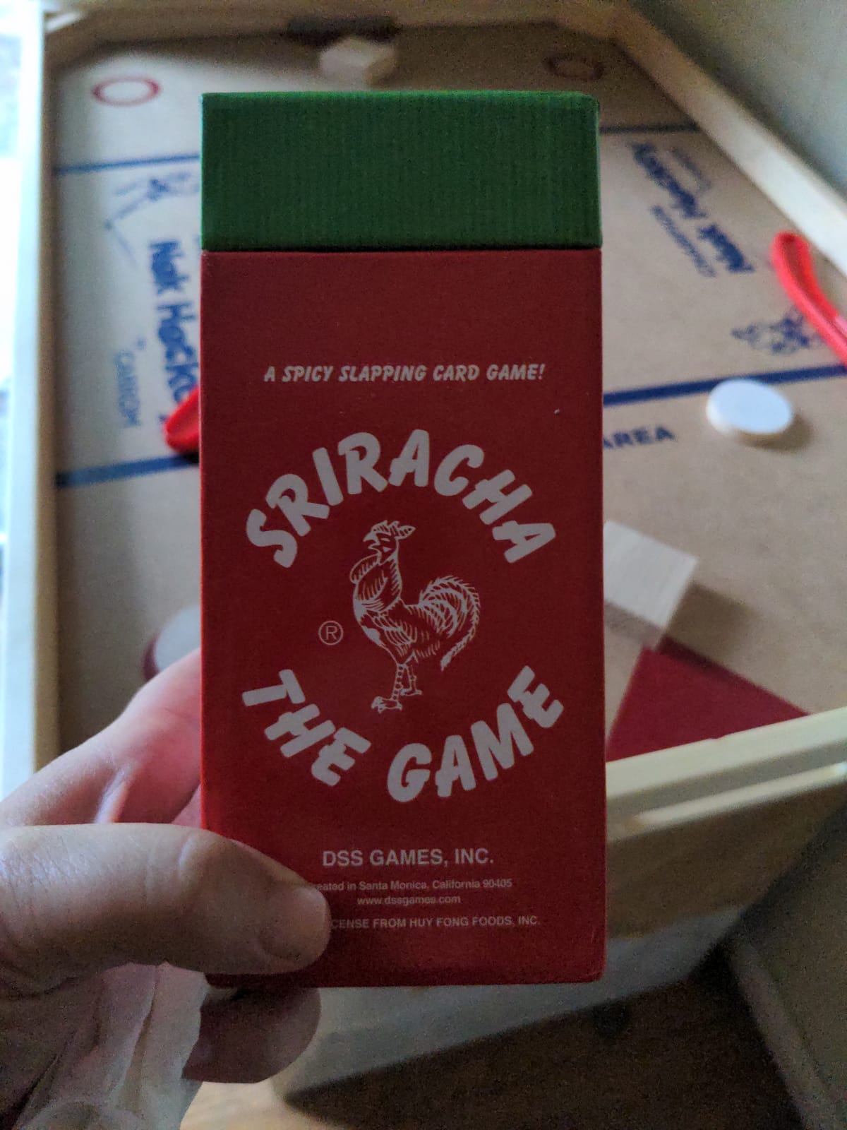 DSS Games Sriracha: The Game [A Spicy Slapping Card Game for The Whole Family | Great for White Elephant Gifts, Stocking Stuffers, Coworkers, Under $20, Ages 7 and Up] customer photo 2