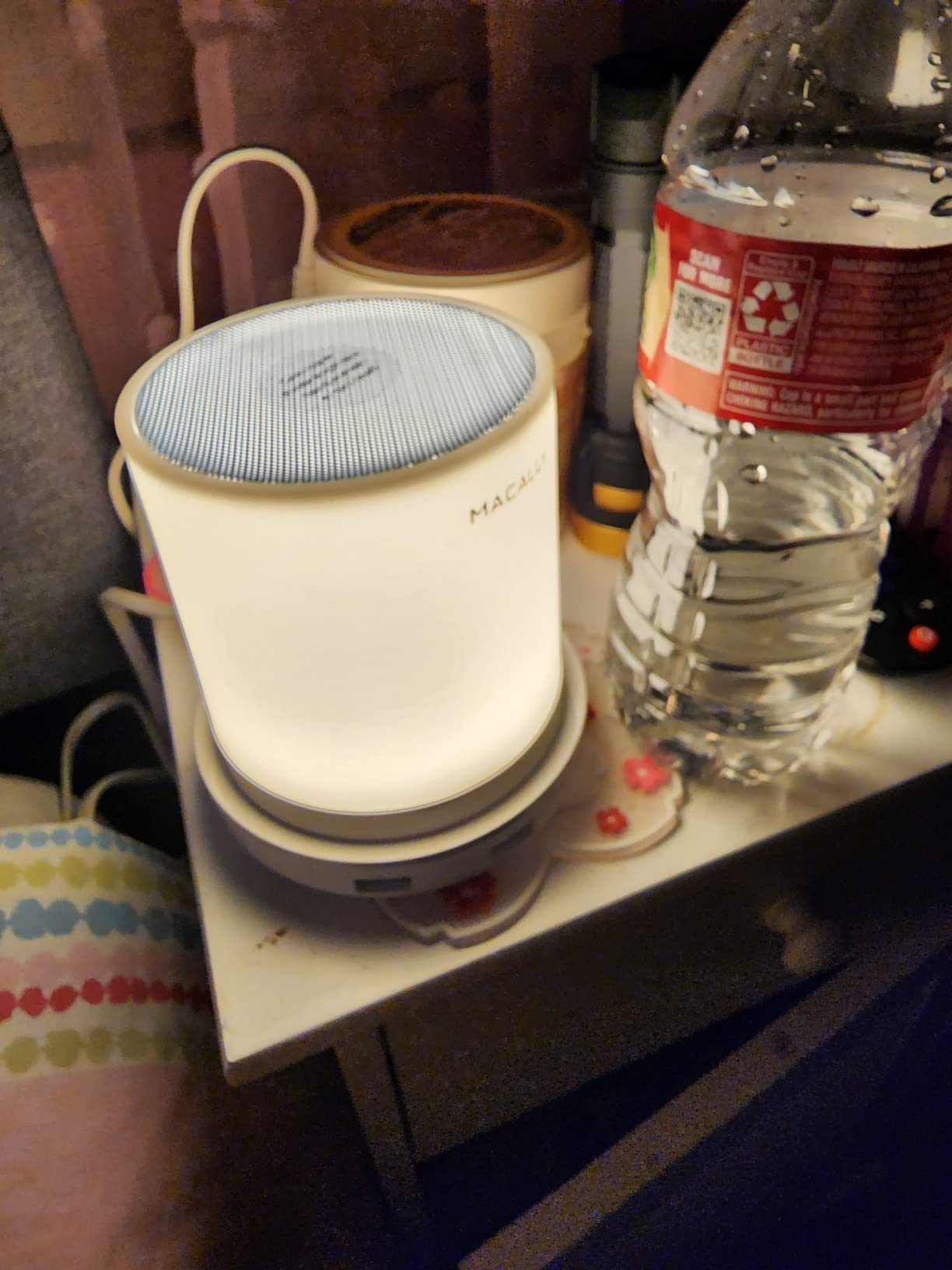 Macally Small Touch Lamps for Nightstand - Bedside Lamp with USB Port - 3 Way Dimmable Short Table Lamp for Small Spaces - Use as Night Light and Charger in Bedroom customer photo 2