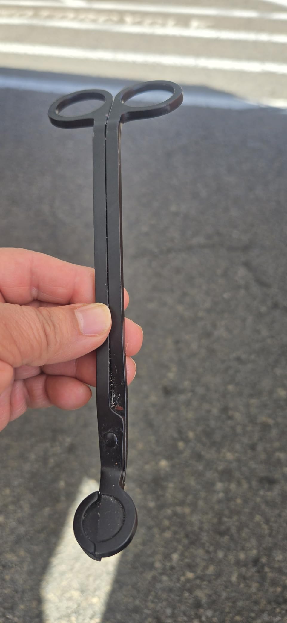CHEFBEE Black Stainless Steel Candle Wick Trimmer customer photo 1