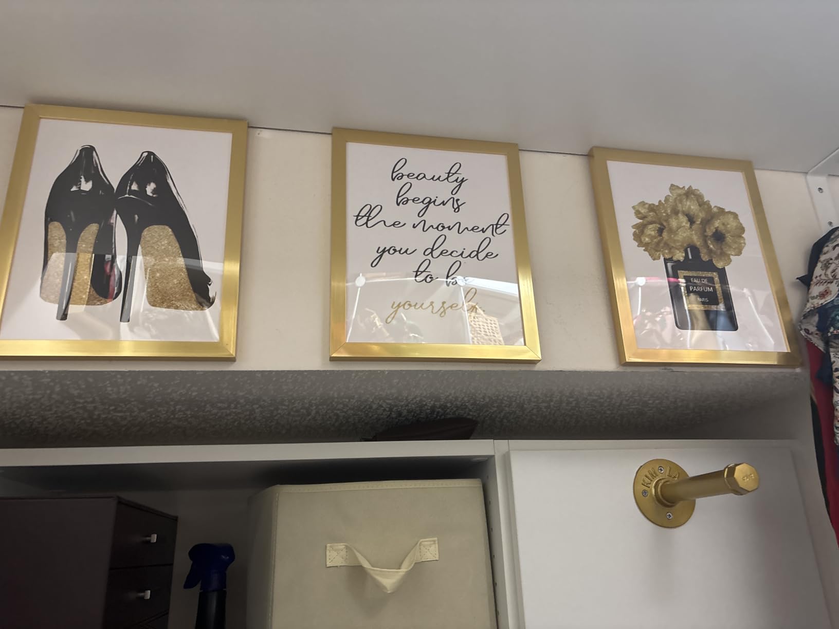 upsimples 8x10 Picture Frames, Gallery Wall Frames Set of 5, Black customer photo 1