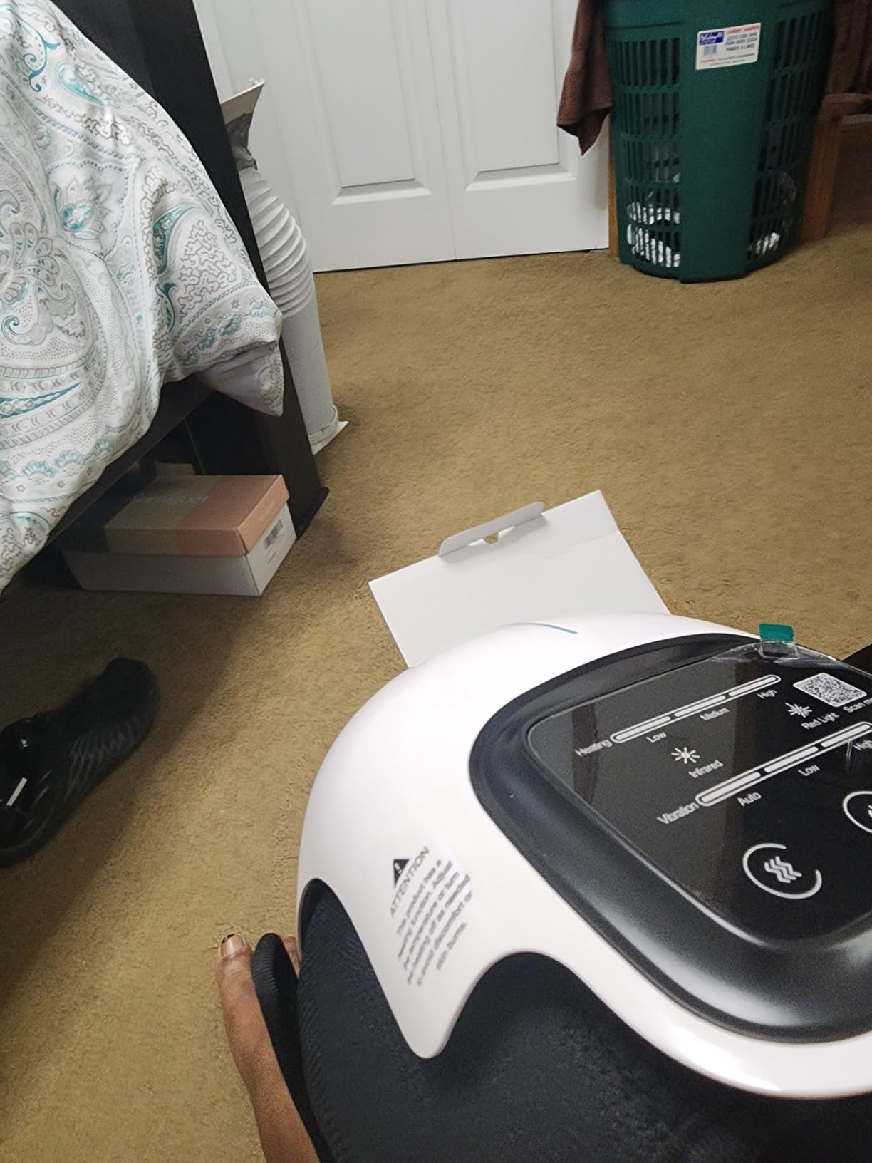 Knee Massager Smart for Pain Relief with Heat and Red Light Therapy, 2026 Updated Edition, Relax Tight Muscles, Ideal Gift for Men & Women, FSA-HSA Eligible customer photo 1