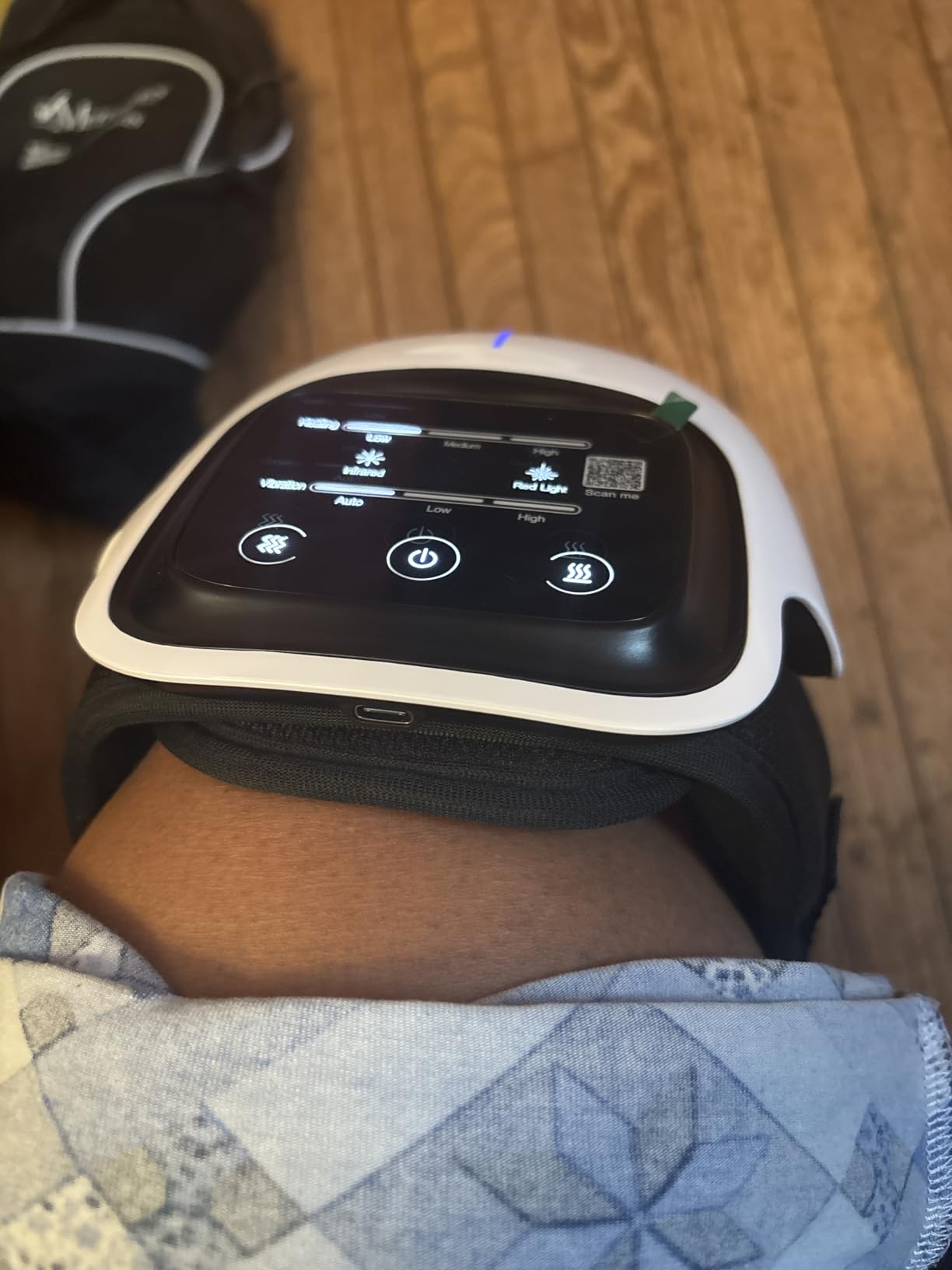 Knee Massager Smart for Pain Relief with Heat and Red Light Therapy, 2026 Updated Edition, Relax Tight Muscles, Ideal Gift for Men & Women, FSA-HSA Eligible customer photo 2