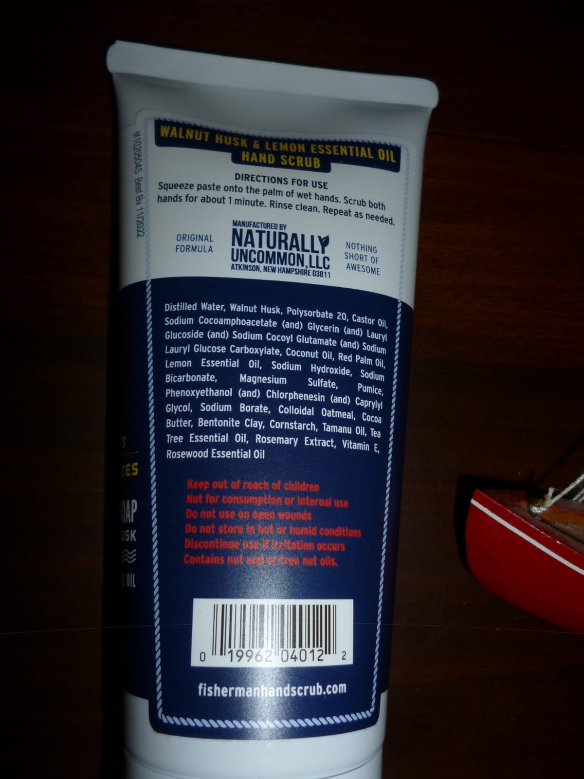 MacKenzie's Fisherman Hand Scrub – Hand Cleanser – Hand Deodorizer – 6 oz customer photo 1